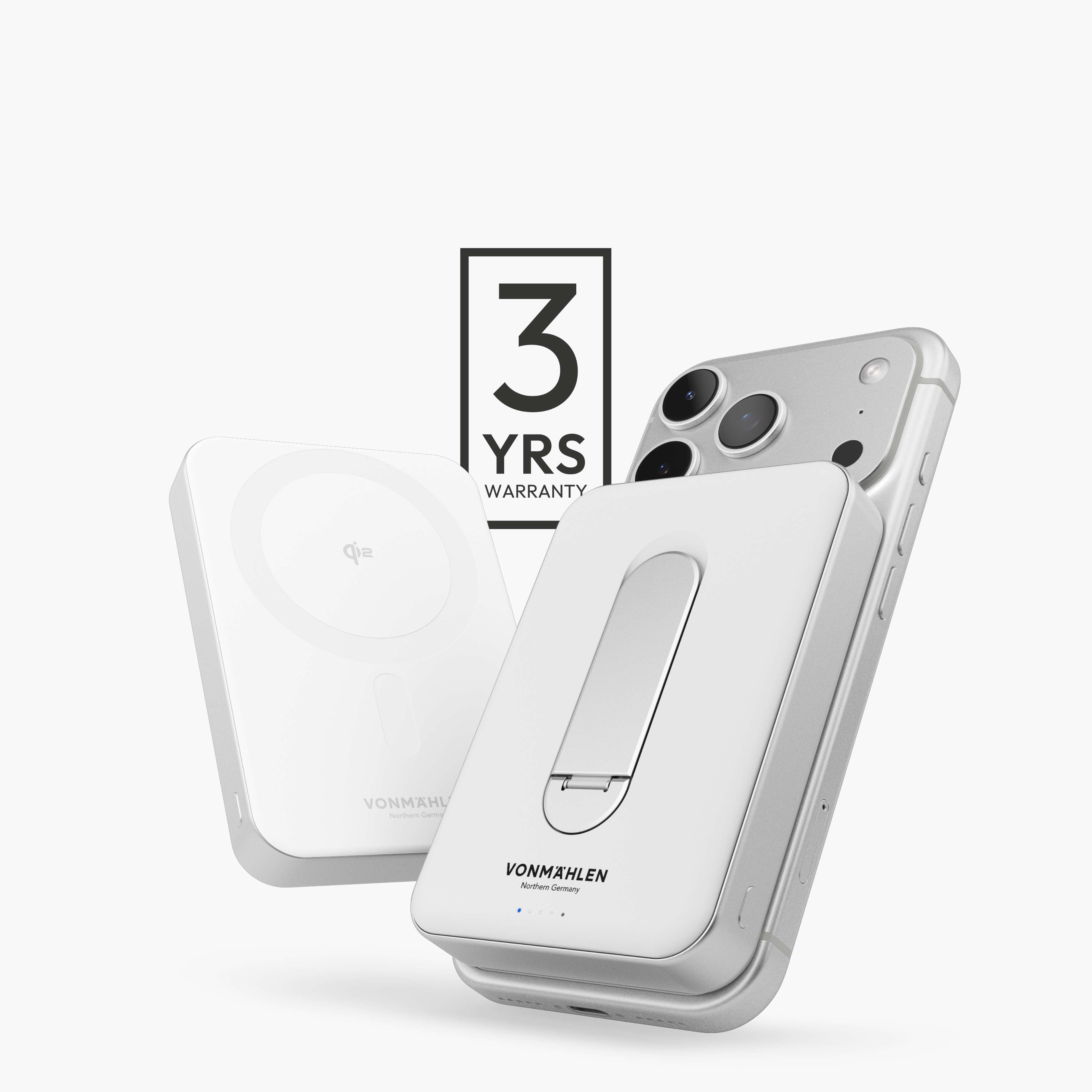 MagSafe Powerbank Evergreen Mag 10000 mit Kickstand für iPhone