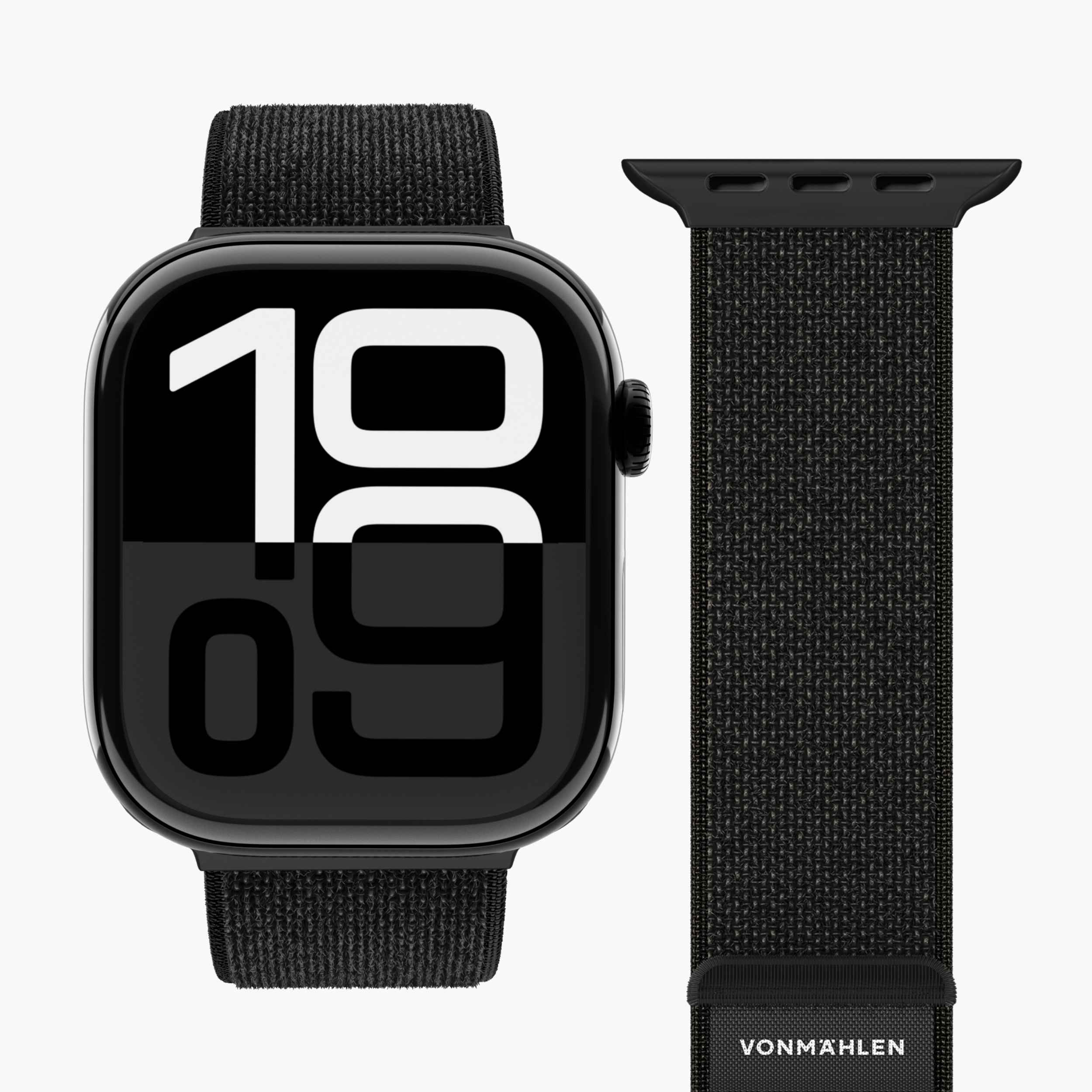 Fitness Loop 2 – geflochtenes Nylon-Sportarmband für Apple Watch mit hoher Atmungsaktivität