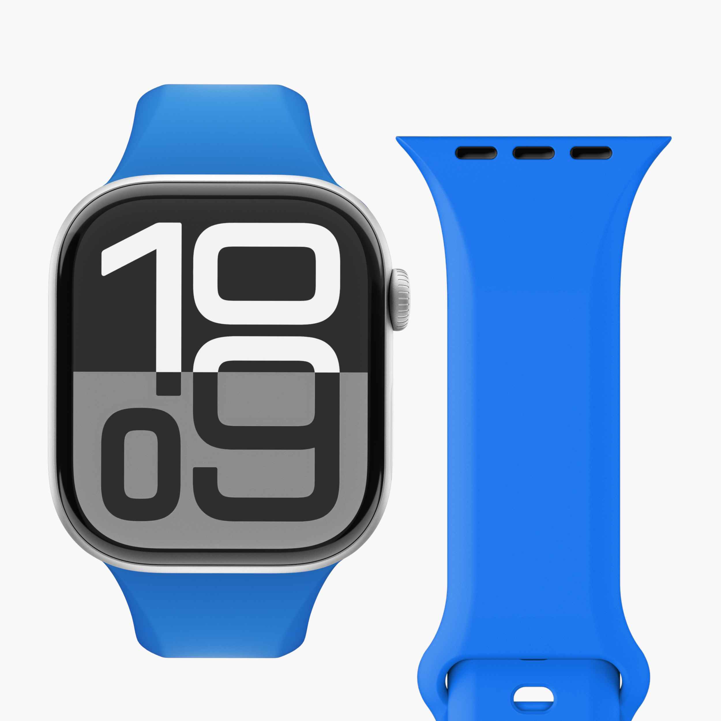 Classic Band 2 – recyceltes Silikonarmband mit Belüftungskanälen für Apple Watch