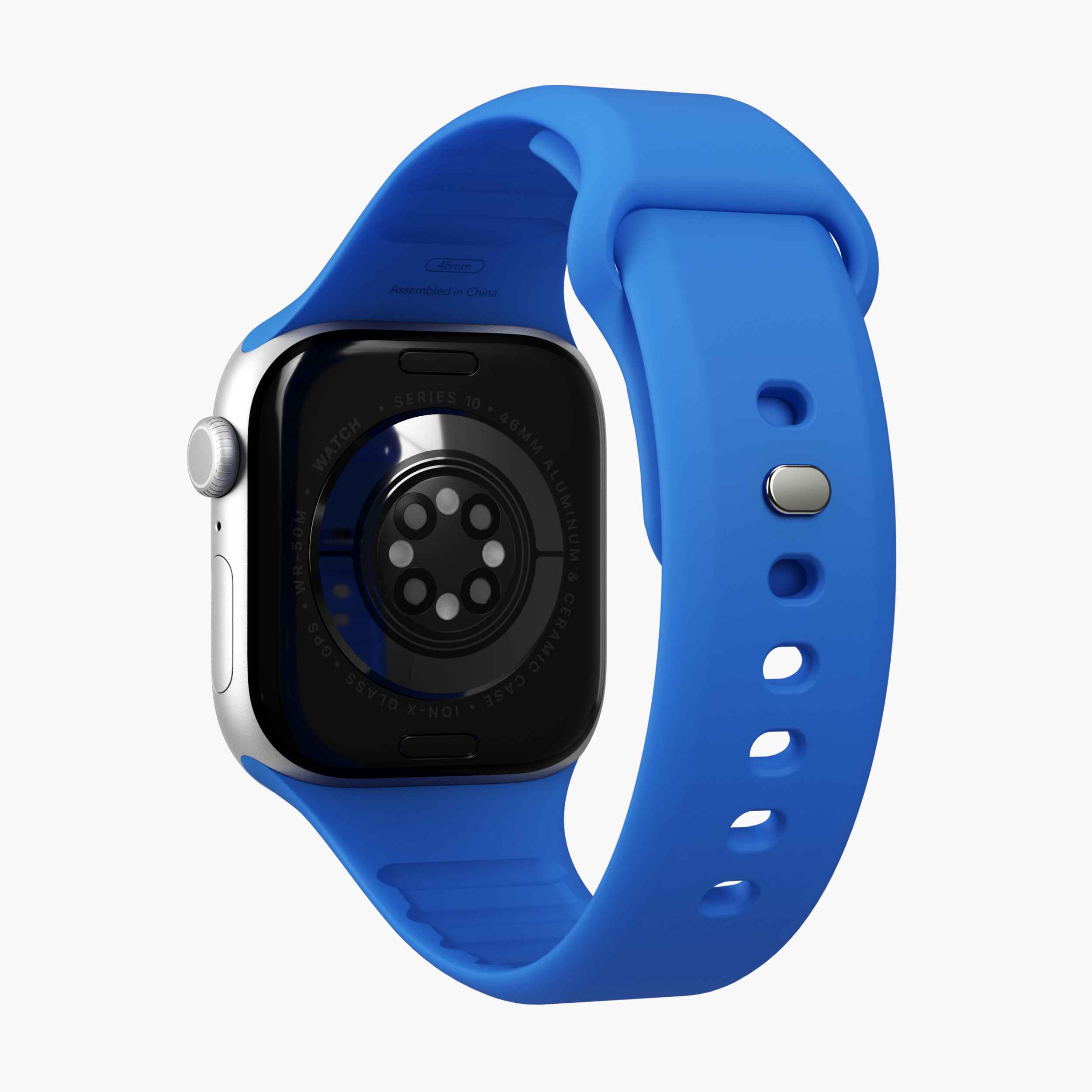 Classic Band 2 – recyceltes Silikonarmband mit Belüftungskanälen für Apple Watch