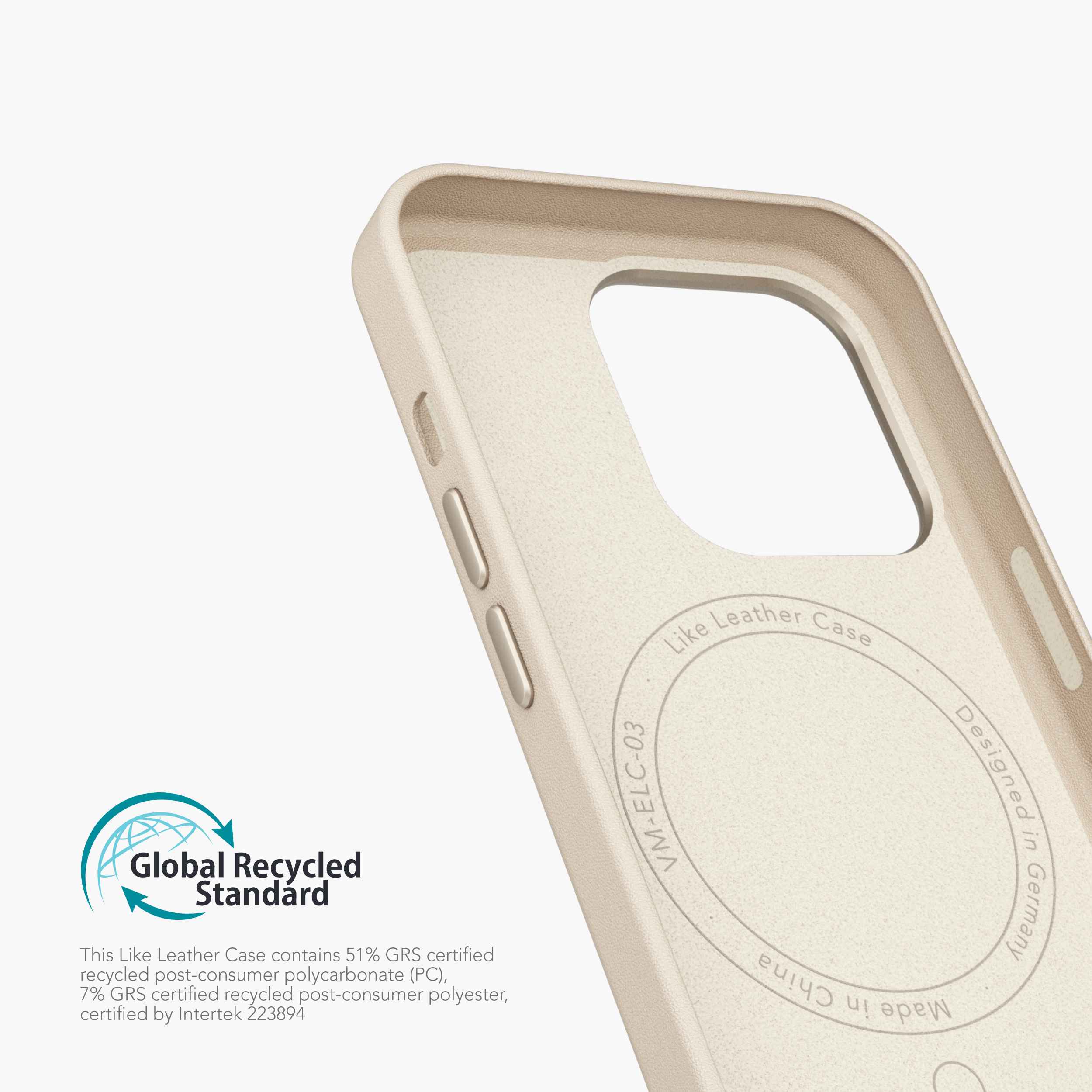 Like Leather Case – vegane Lederhülle für iPhone mit Mikrofaserfutter & MagSafe-Kompatibilität