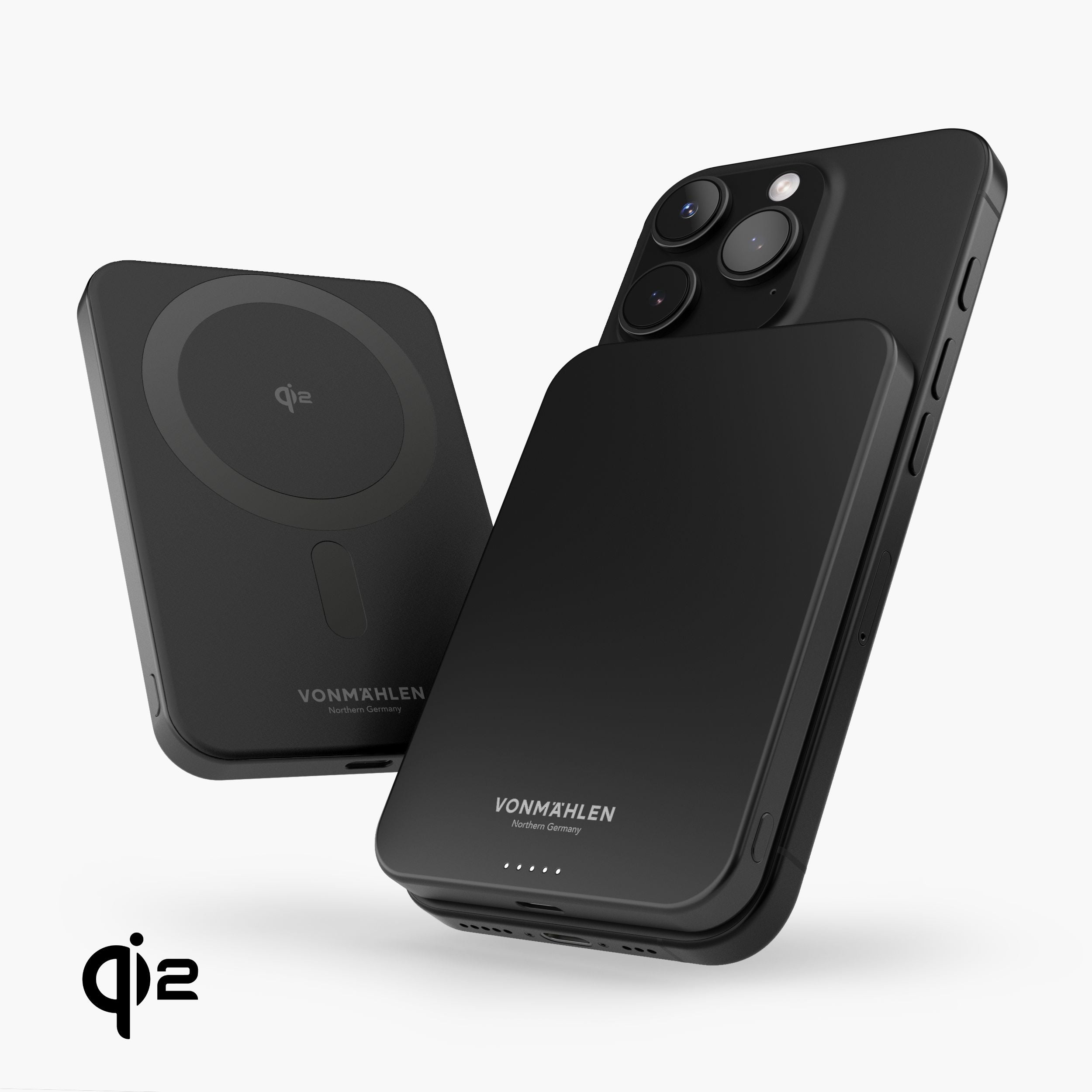Evergreen Mag – magnetische QI2 Powerbank mit 5000 mAh aus recyceltem Material