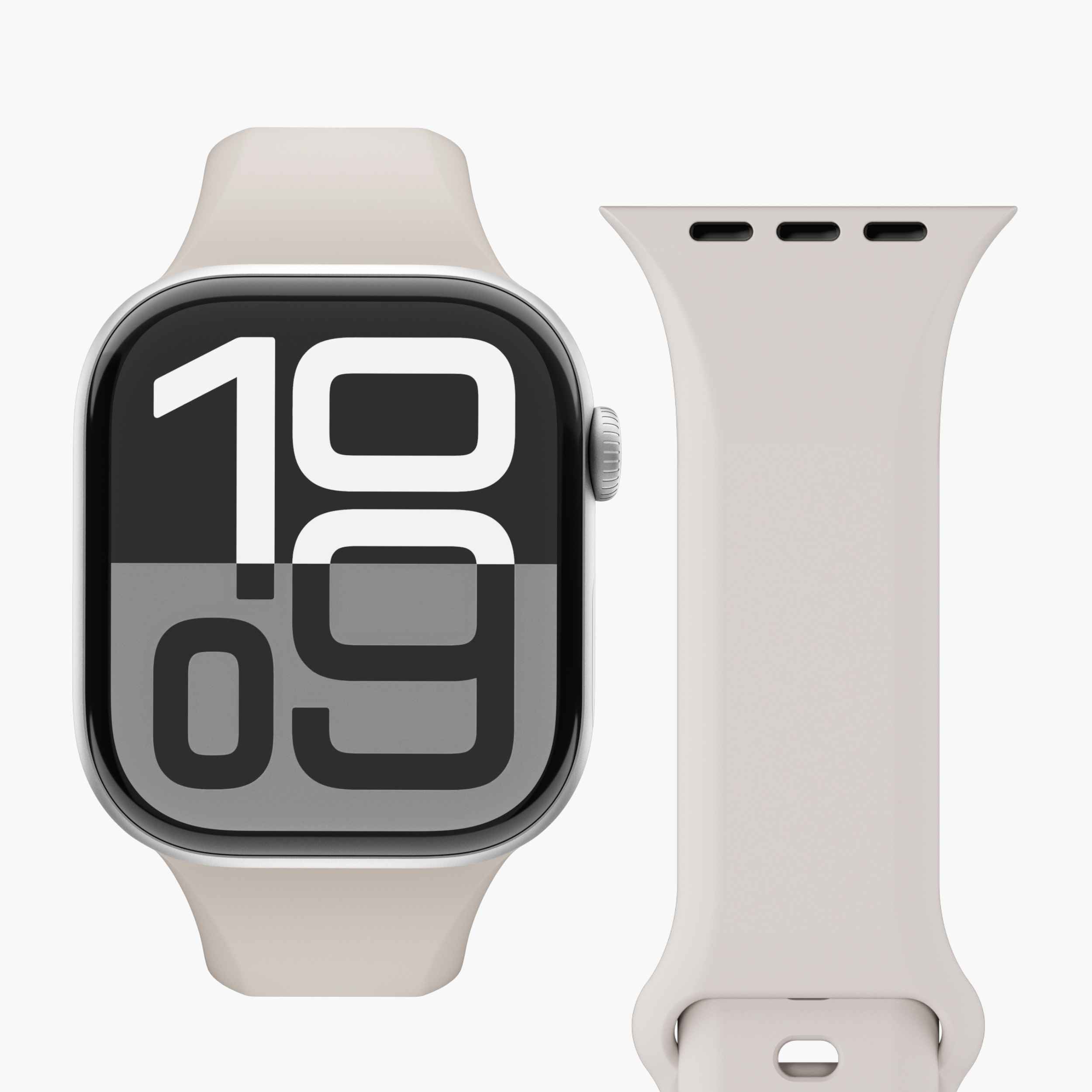 Classic Band 2 – recyceltes Silikonarmband mit Belüftungskanälen für Apple Watch