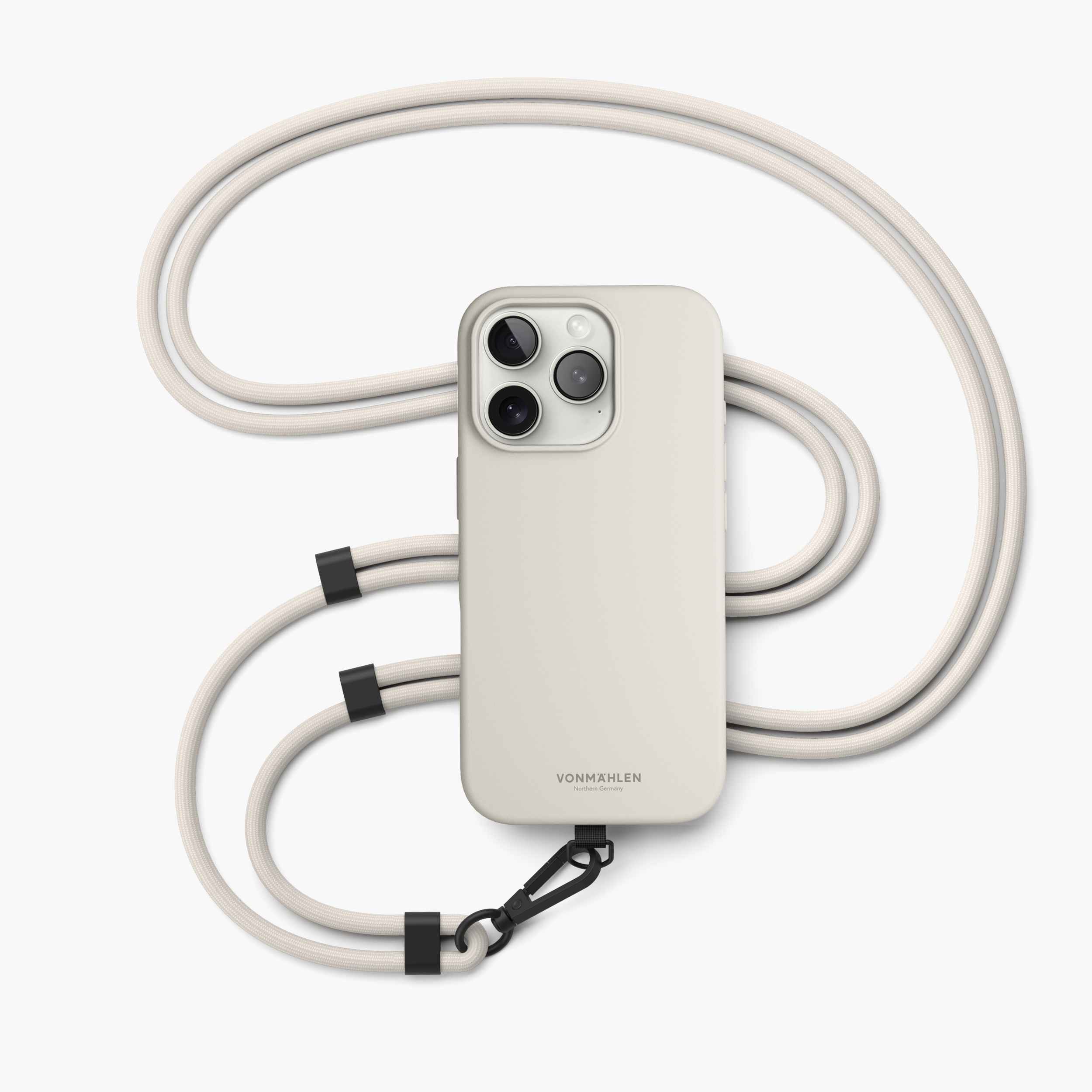 Infinity Go Handy-Kette mit stabilem Anker für geschlossene Smartphone-Hüllen und verstellbarem Band