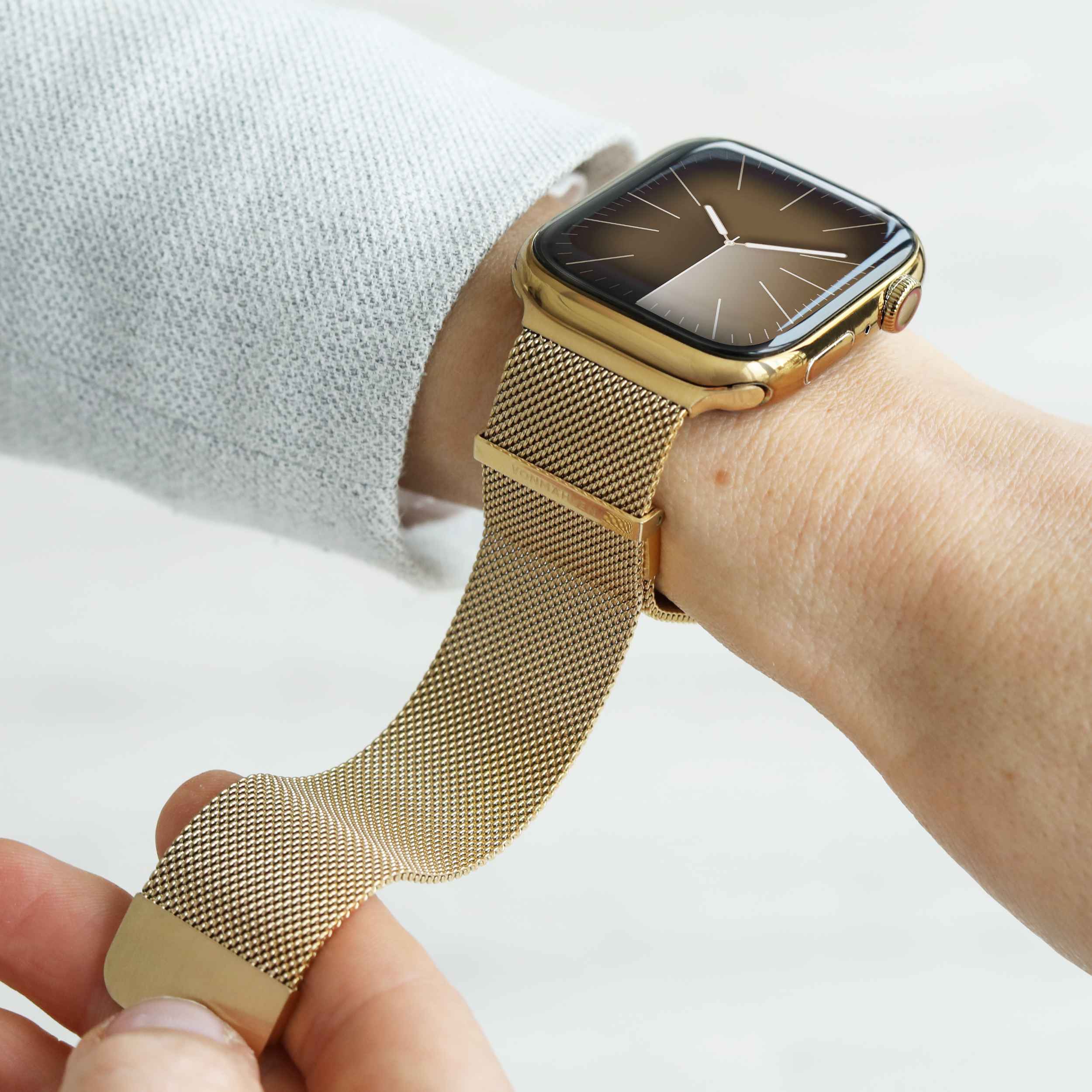 Milanese Loop 2 – stilvolles Apple Watch Edelstahlarmband mit magnetischem Verschluss