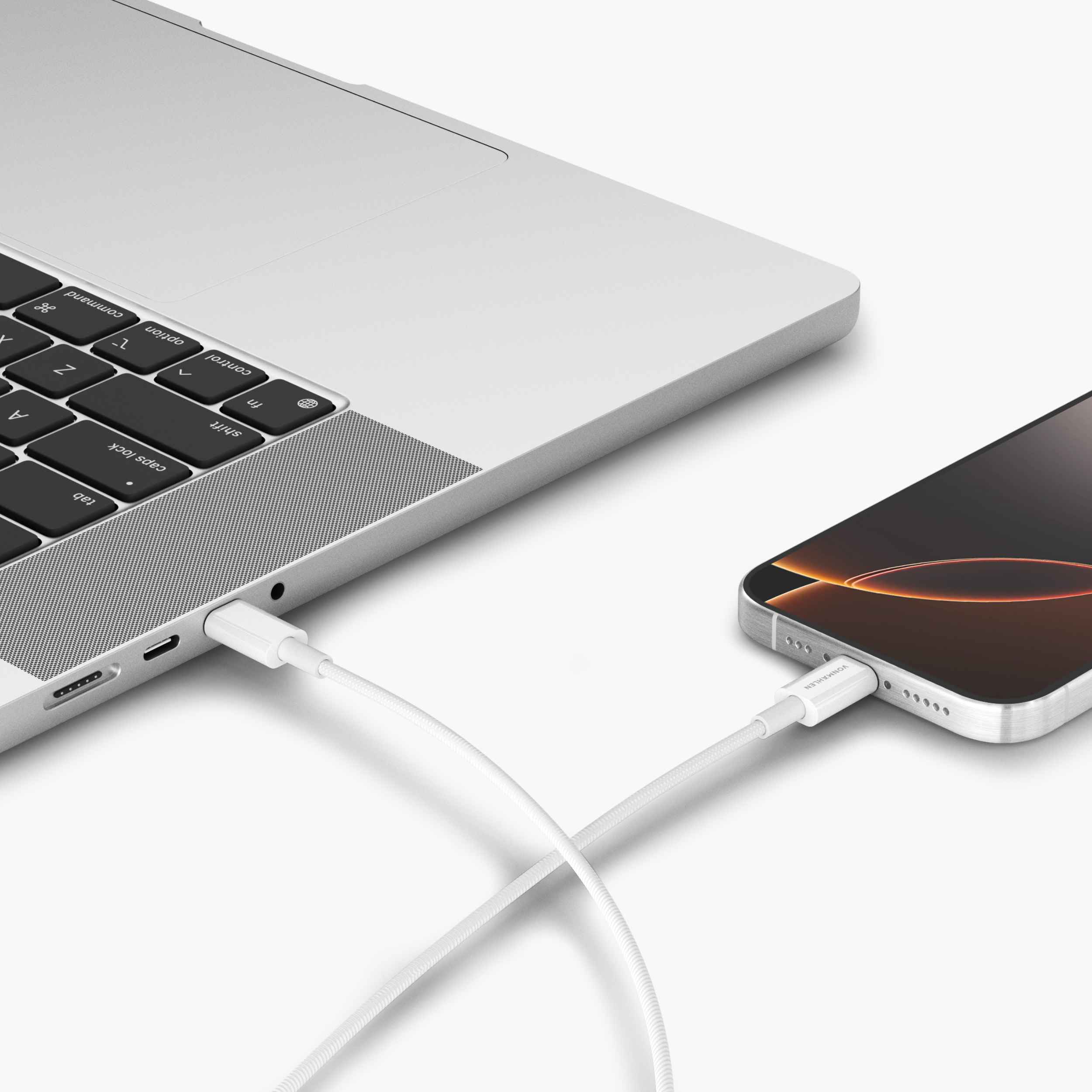 USB-C Charging Cable – schnelles 60 W Ladekabel mit geflochtenem Nylonmantel