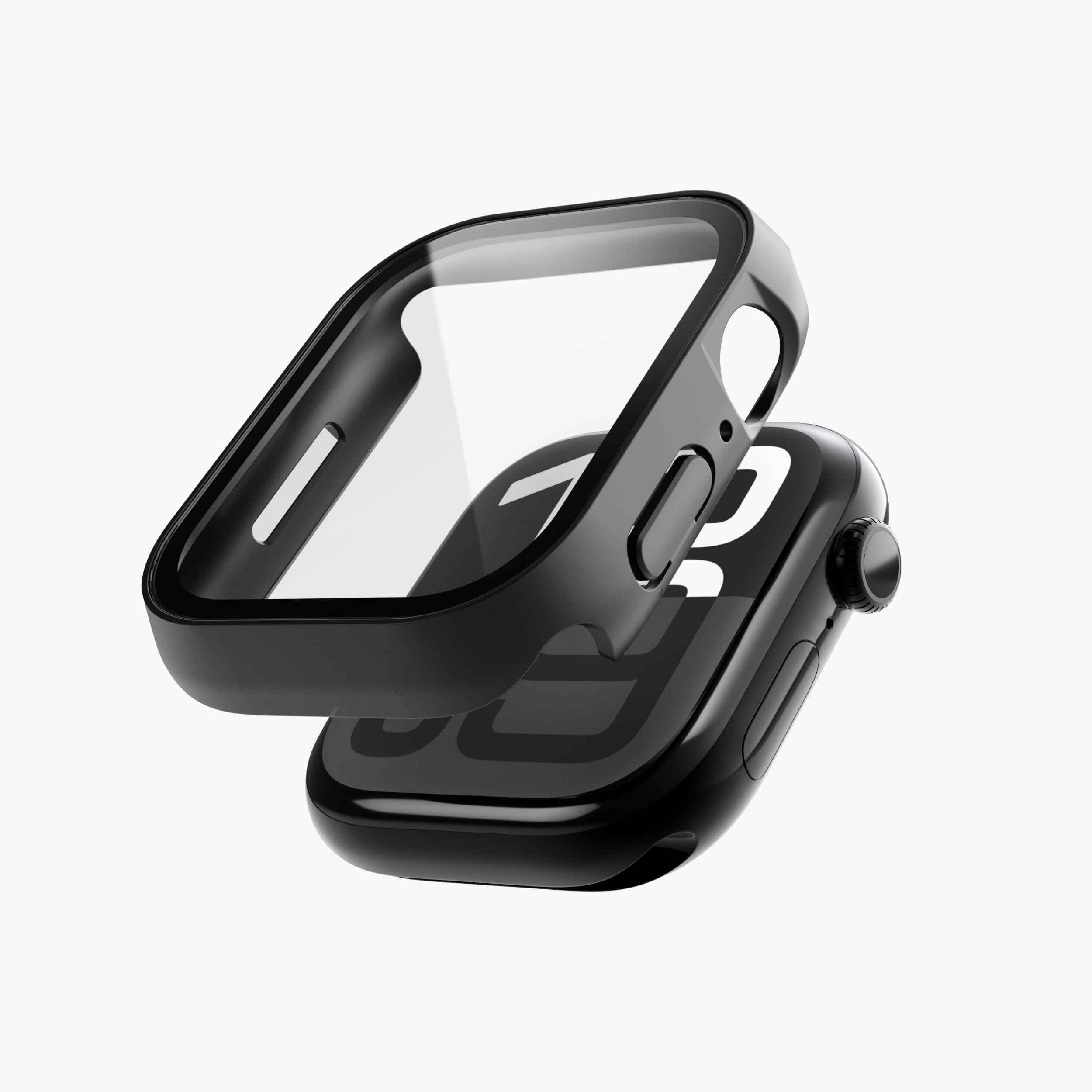 Thin Case – ultradünne Apple Watch-Hülle mit gehärtetem Glas und wasserdichtem Design