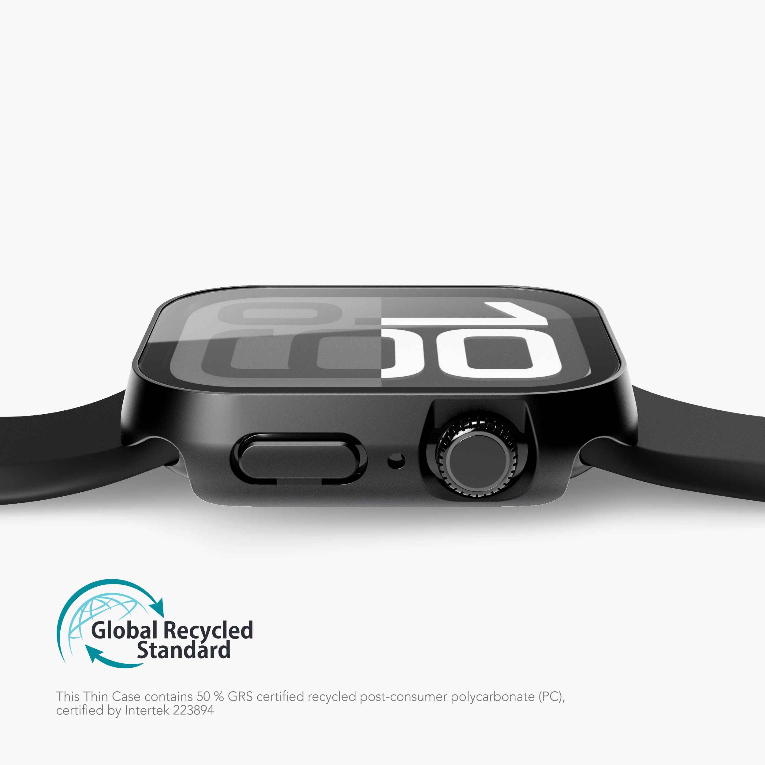 Thin Case – ultradünne Apple Watch-Hülle mit gehärtetem Glas und wasserdichtem Design
