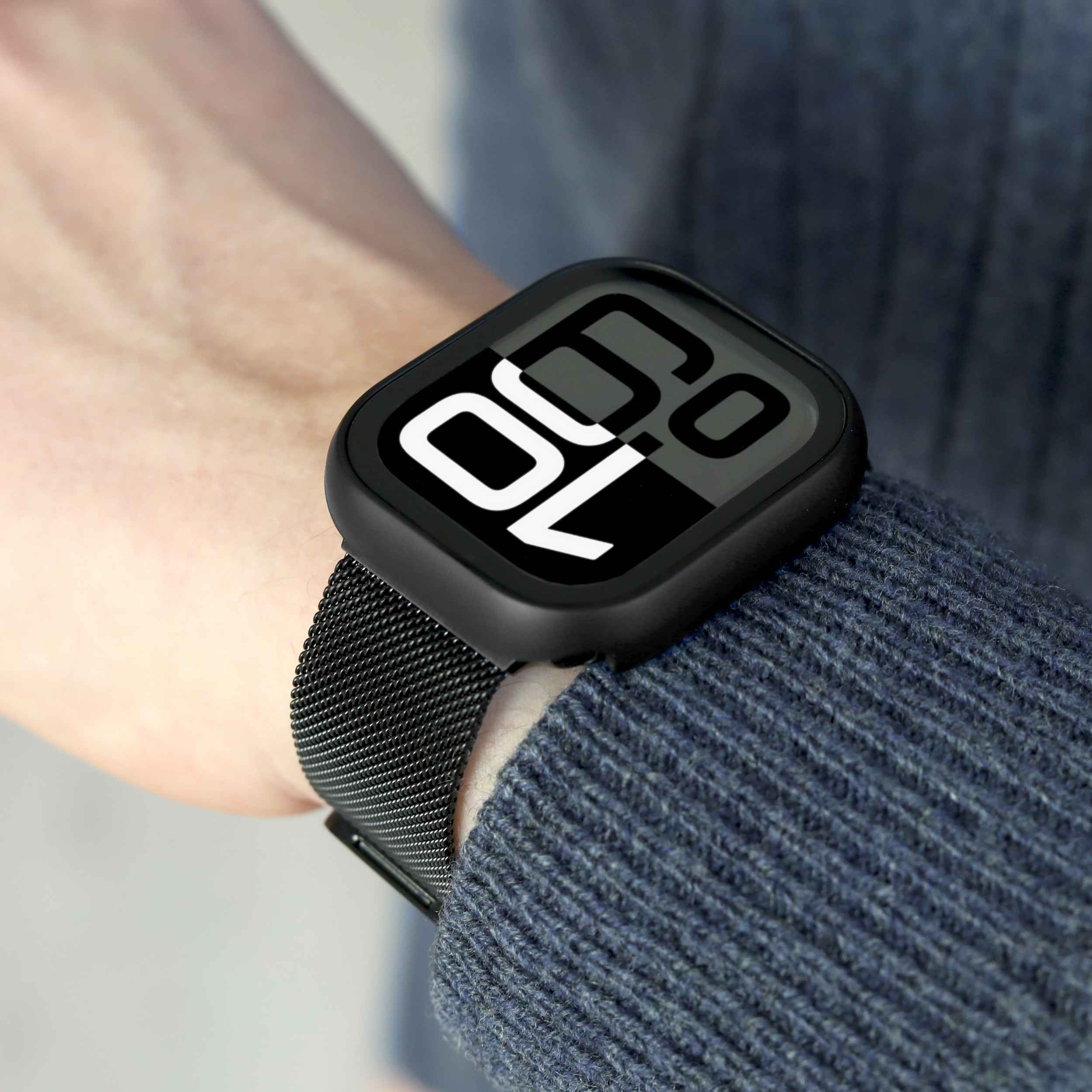 Thin Case – ultradünne Apple Watch-Hülle mit gehärtetem Glas und wasserdichtem Design