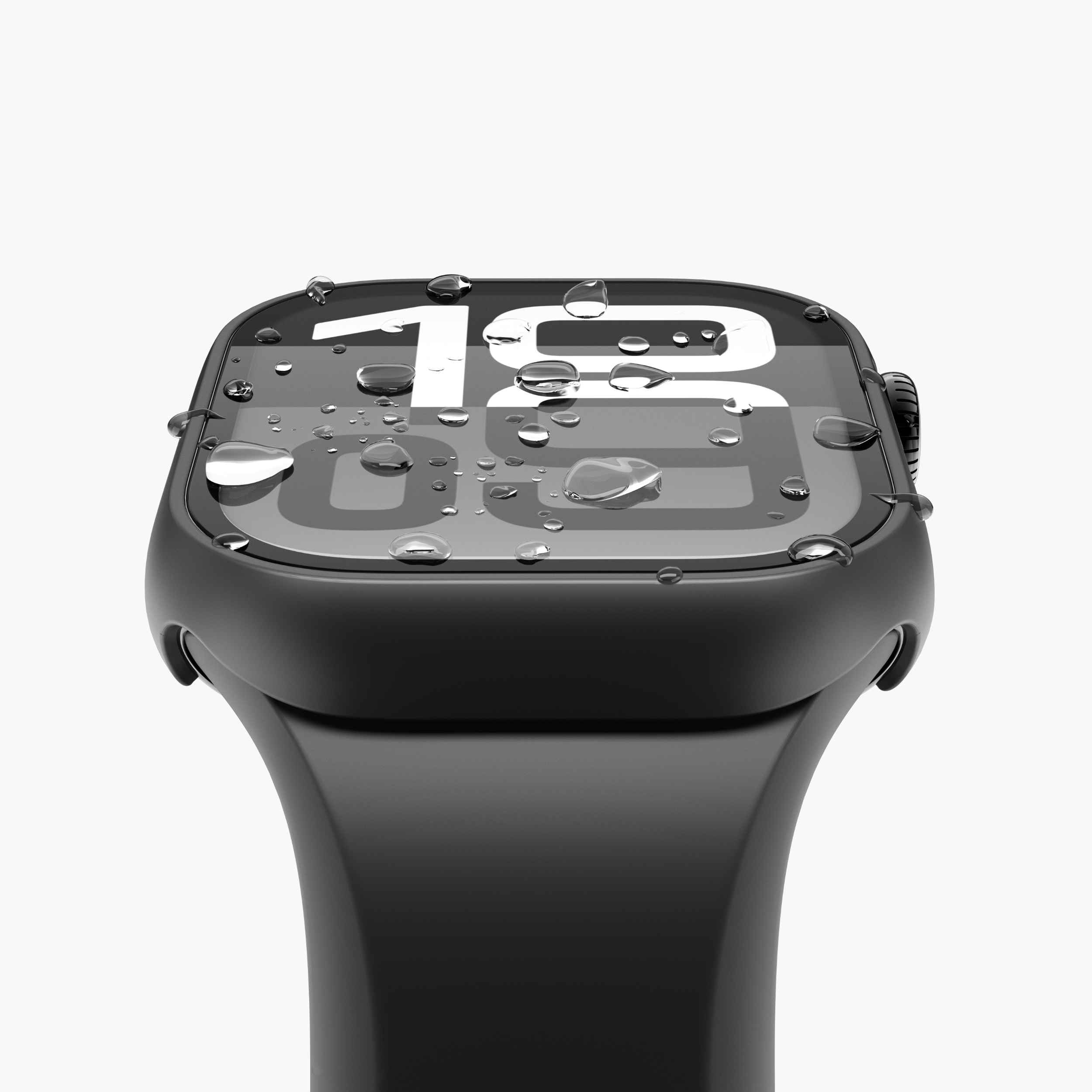 Thin Case – ultradünne Apple Watch-Hülle mit gehärtetem Glas und wasserdichtem Design