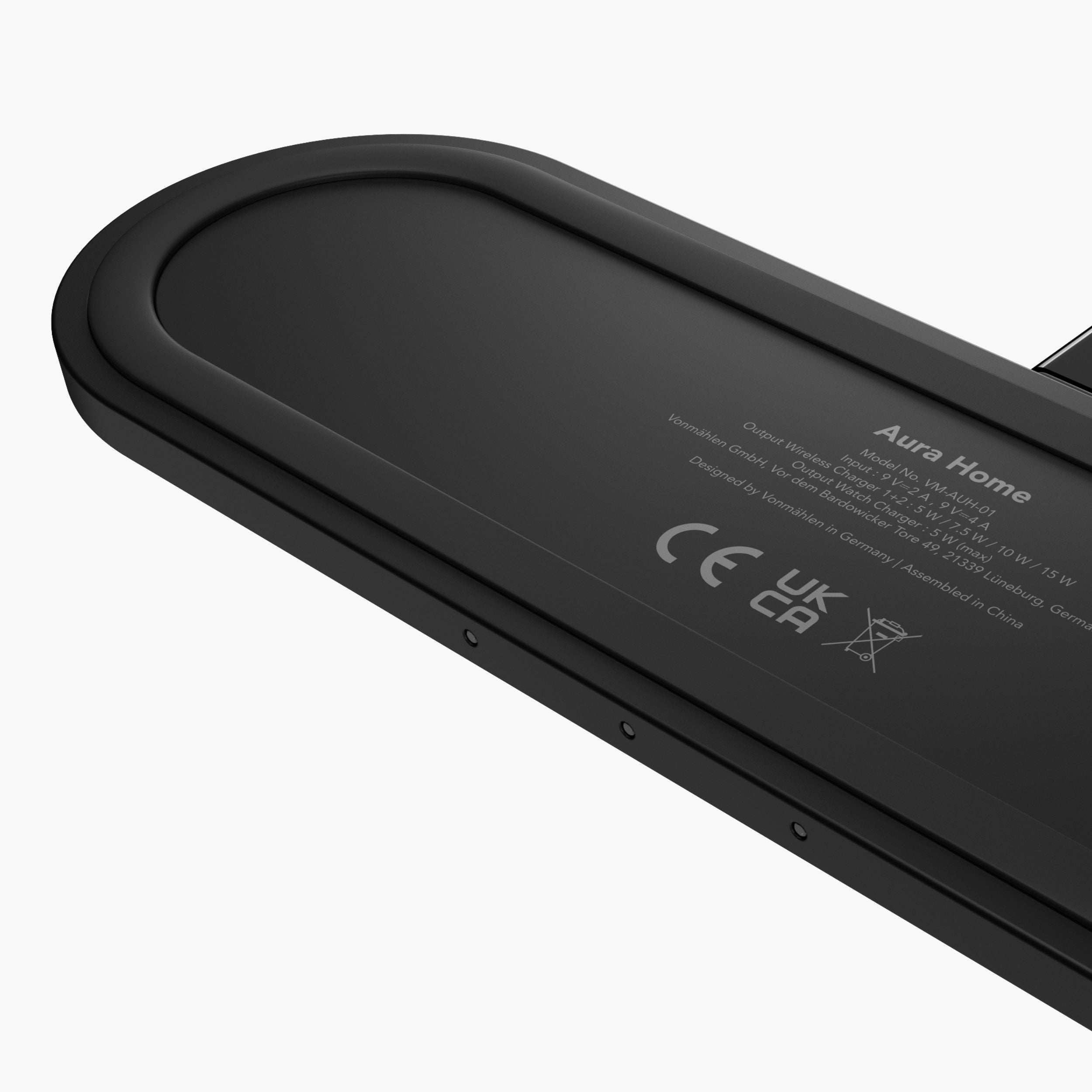 Aura Home – kabellose 3in1 Lade-Station für iPhone, AirPods & Apple Watch mit Magnetfunktion