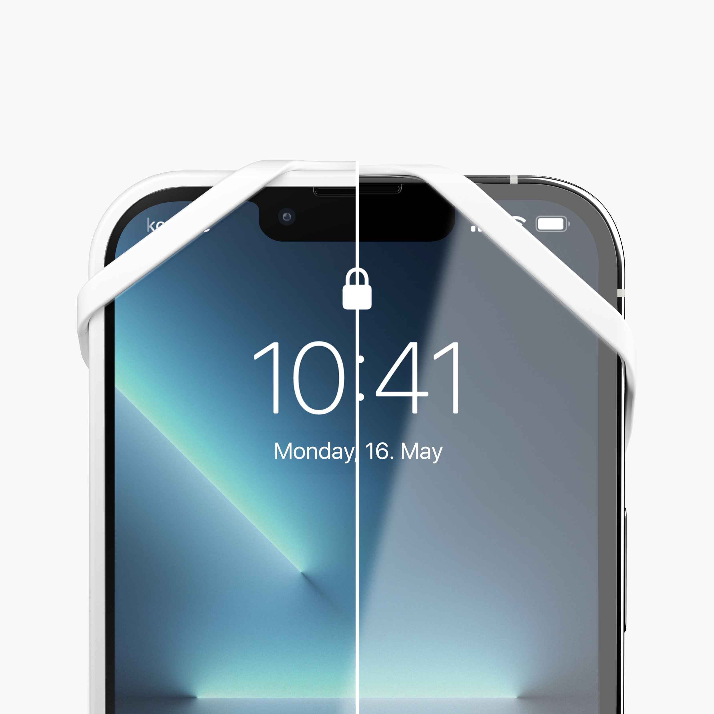 Infinity Plus Smartphone-Kette mit integriertem Fingerring und verstellbarer Kordel – 2in1 Accessoire