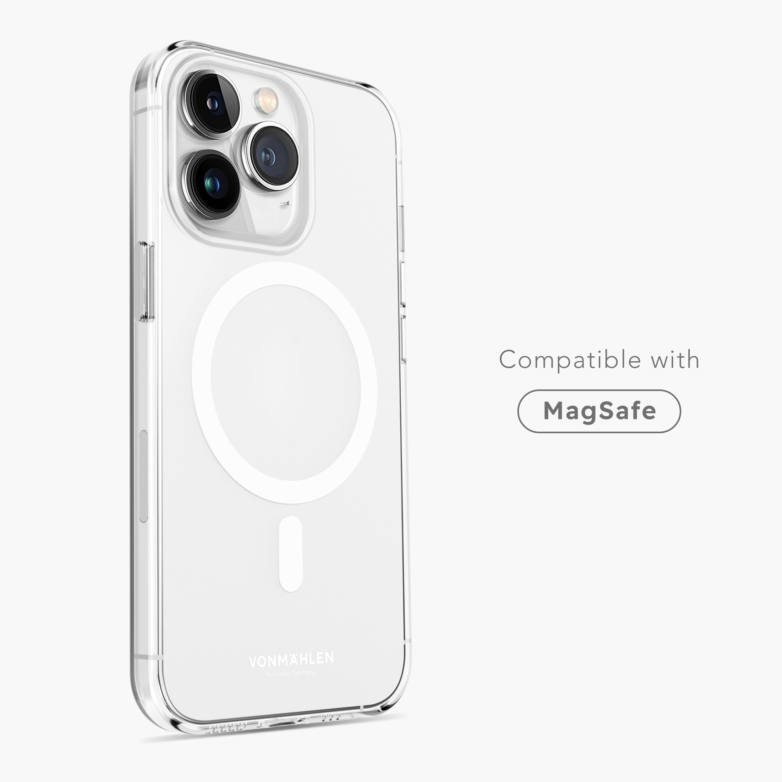 Transparent Case – durchsichtige iPhone-Hülle mit MagSafe und Anti-Gilb-Beschichtung