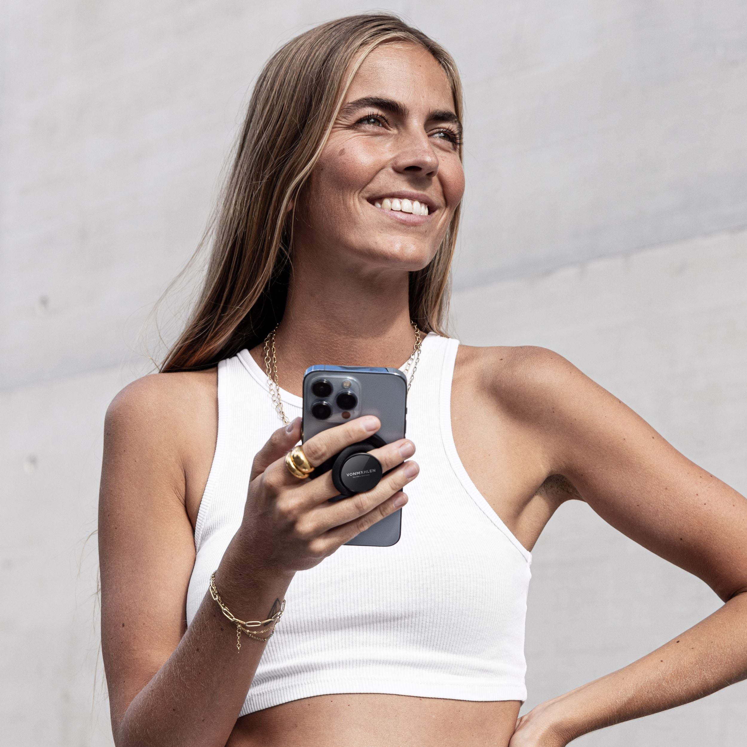 Backflip® Mag magnetischer Fingerring mit Stativfunktion, kompatibel mit MagSafe-fähigen iPhones