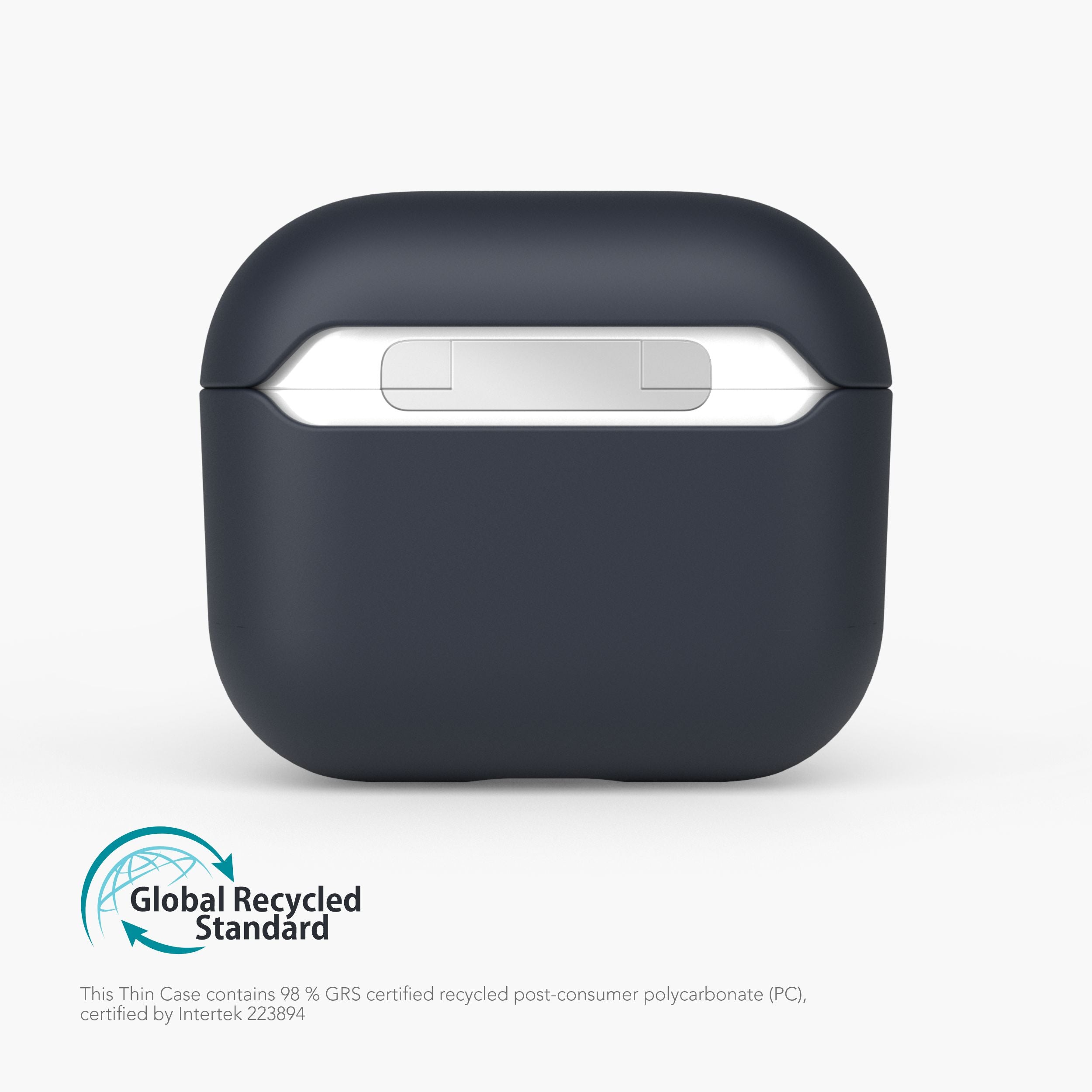 Thin Case – ultradünne AirPods-Schutzhülle aus recyceltem Material mit kabelloser Ladefunktion
