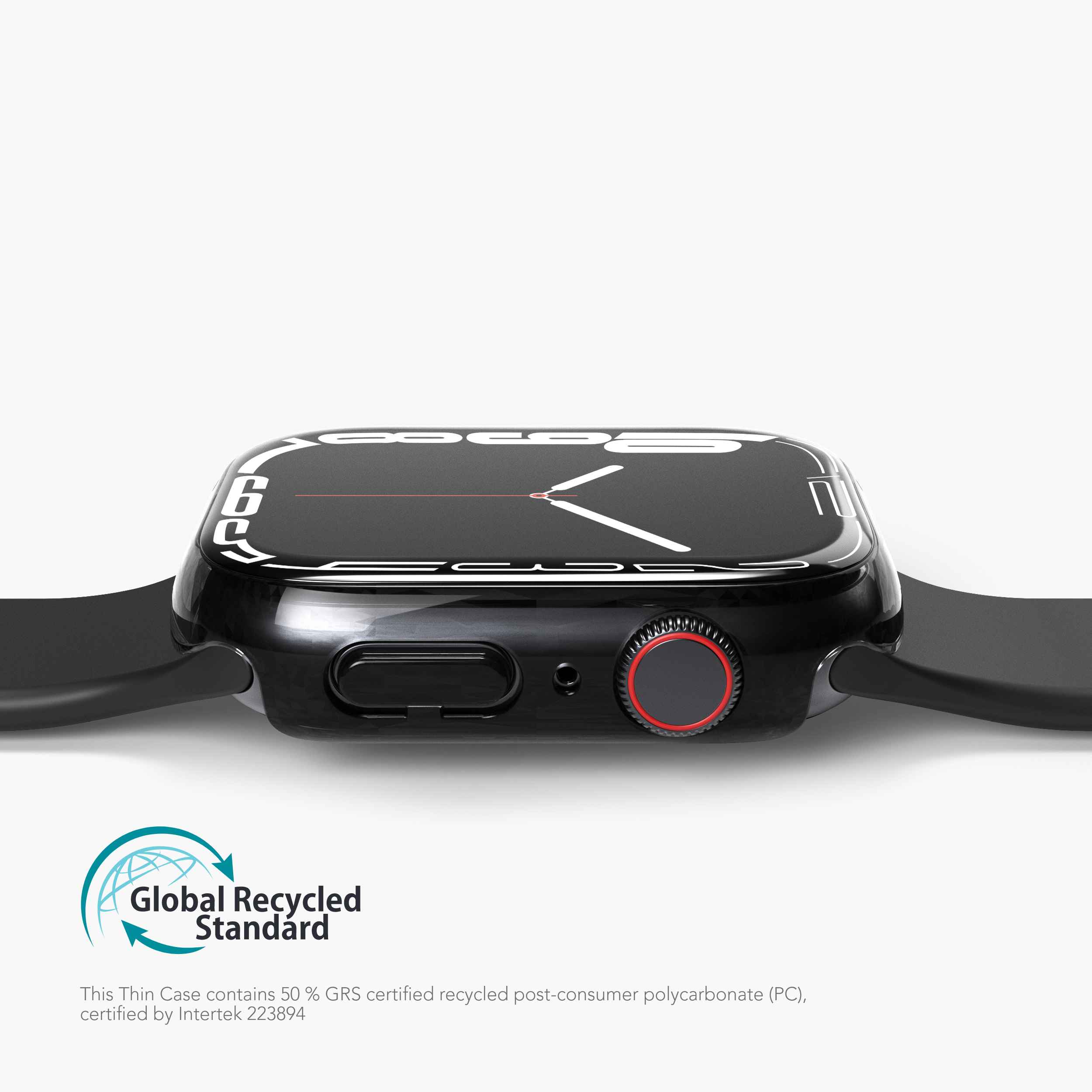 Thin Case – ultradünne Apple Watch-Hülle mit gehärtetem Glas und wasserdichtem Design