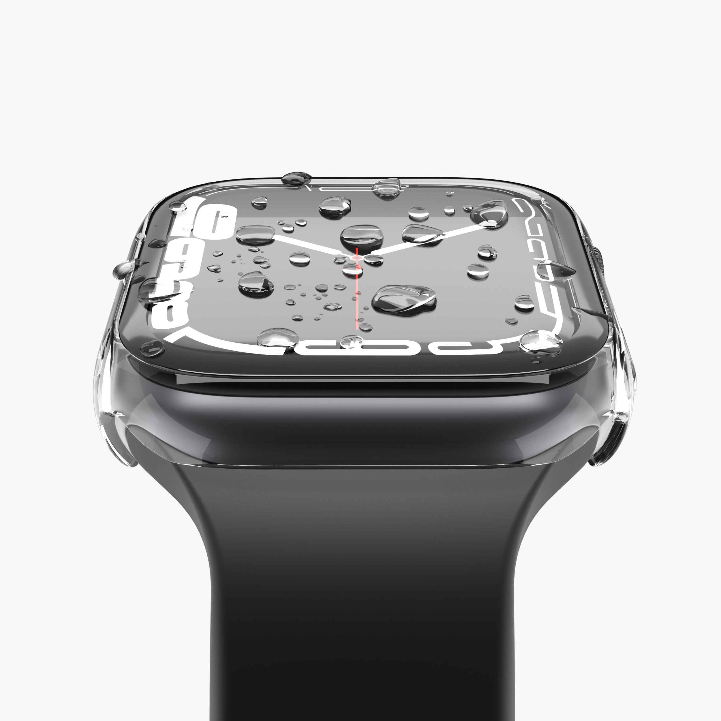 Thin Case – ultradünne Apple Watch-Hülle mit gehärtetem Glas und wasserdichtem Design
