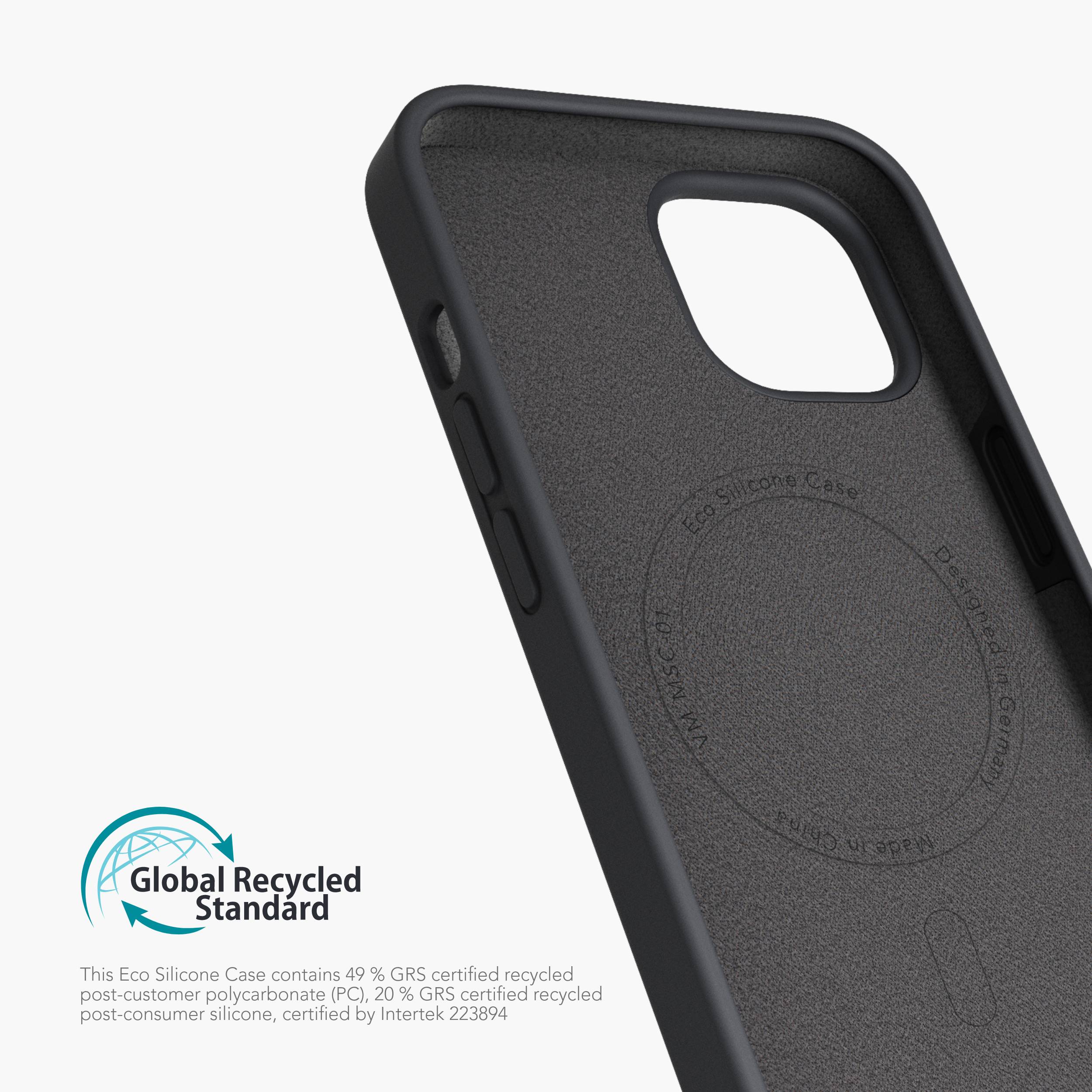 Soft Silicone Case – nachhaltige Silikonhülle mit Mikrofaser-Innenfutter und MagSafe für iPhone
