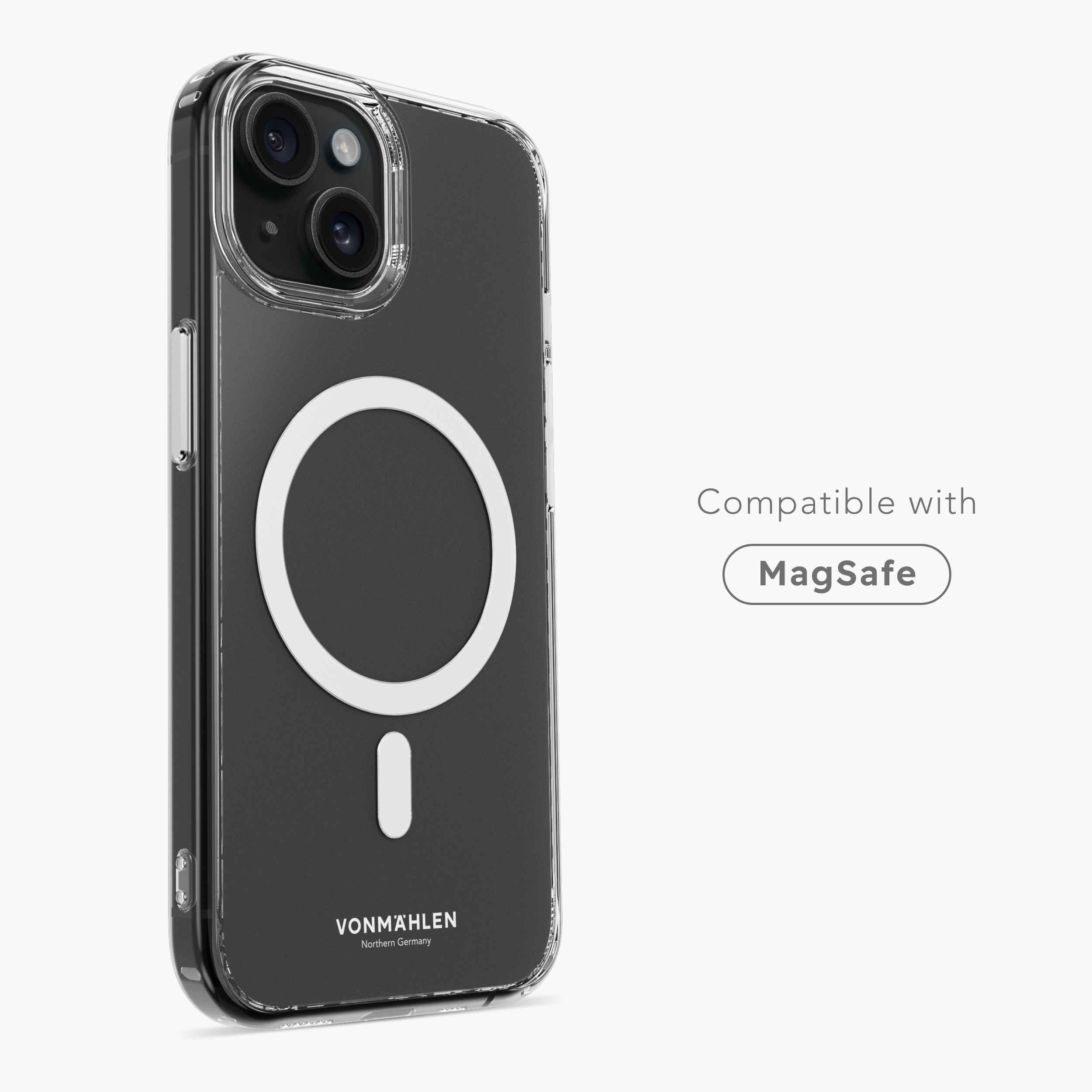 Transparent Case – durchsichtige iPhone-Hülle mit MagSafe und Anti-Gilb-Beschichtung