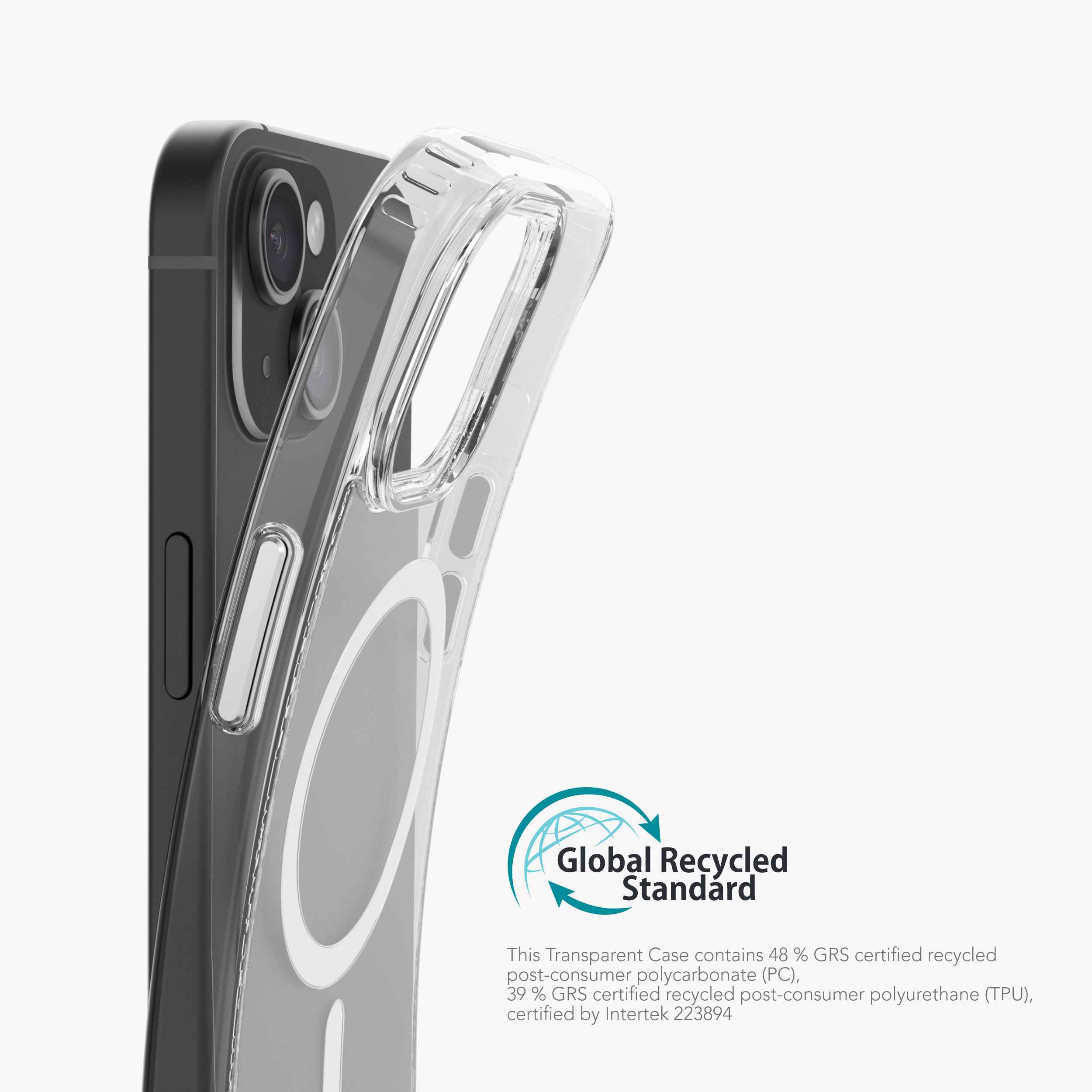 Transparent Case – durchsichtige iPhone-Hülle mit MagSafe und Anti-Gilb-Beschichtung