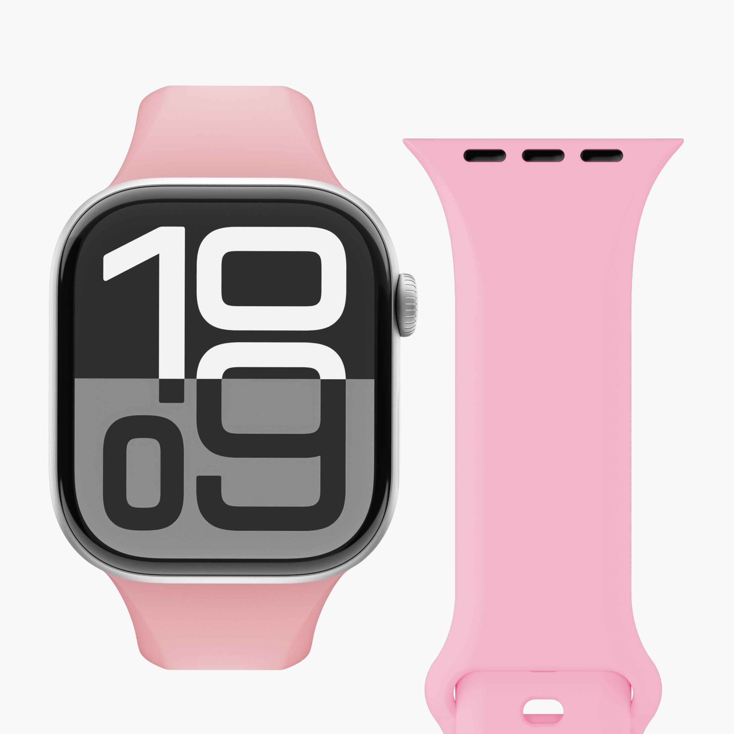 Classic Band 2 – recyceltes Silikonarmband mit Belüftungskanälen für Apple Watch