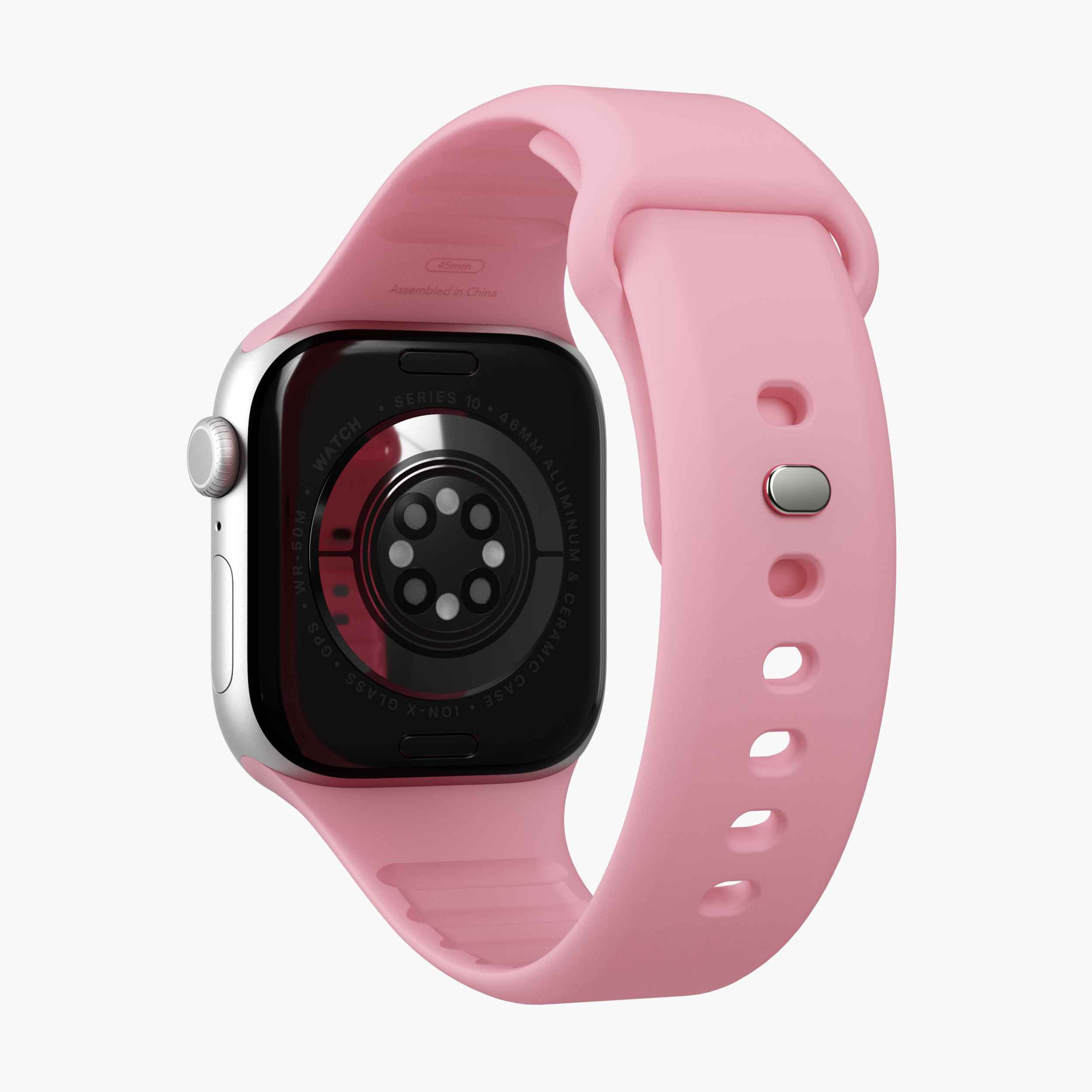 Classic Band 2 – recyceltes Silikonarmband mit Belüftungskanälen für Apple Watch