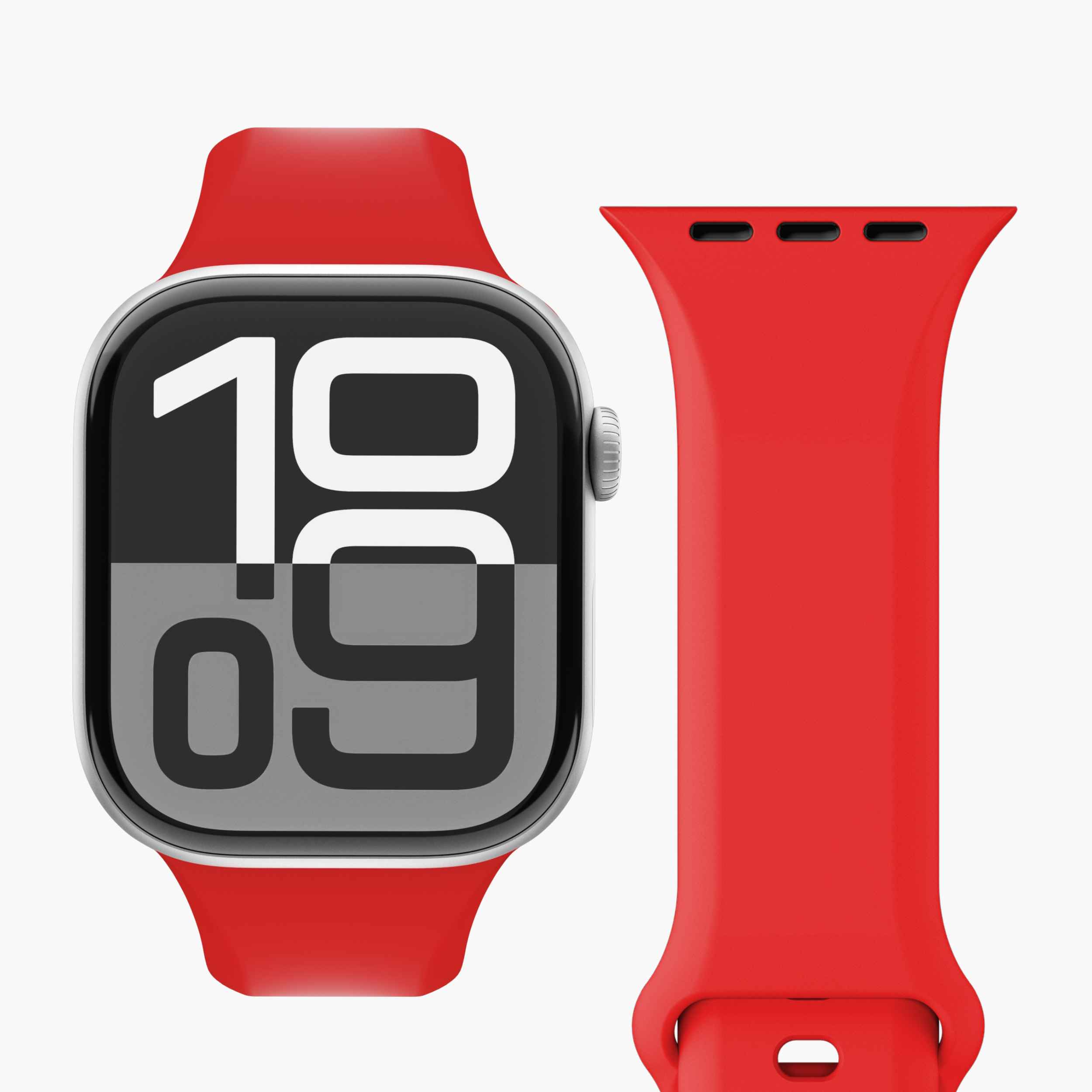 Classic Band 2 – recyceltes Silikonarmband mit Belüftungskanälen für Apple Watch