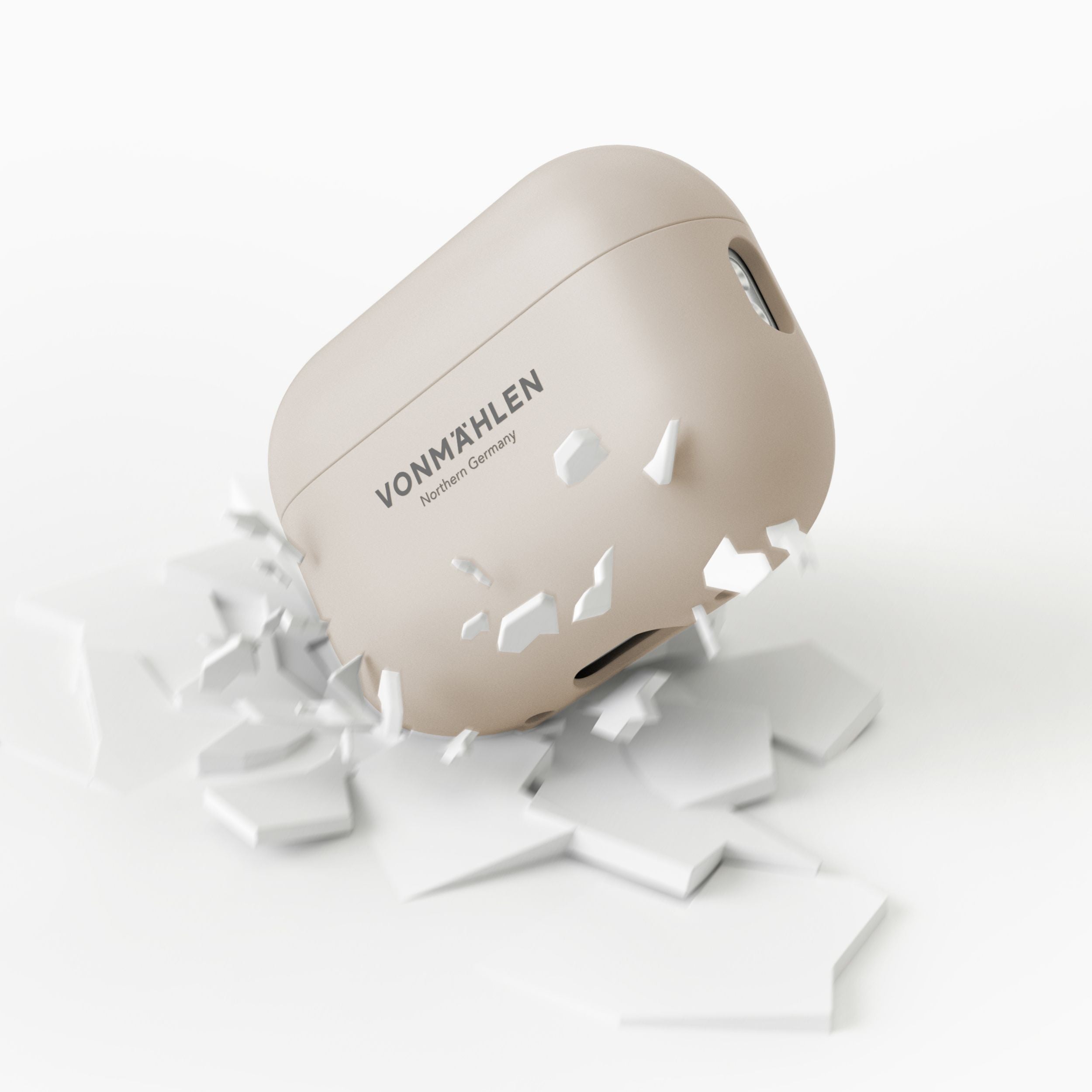 Thin Case – ultradünne AirPods-Schutzhülle aus recyceltem Material mit kabelloser Ladefunktion