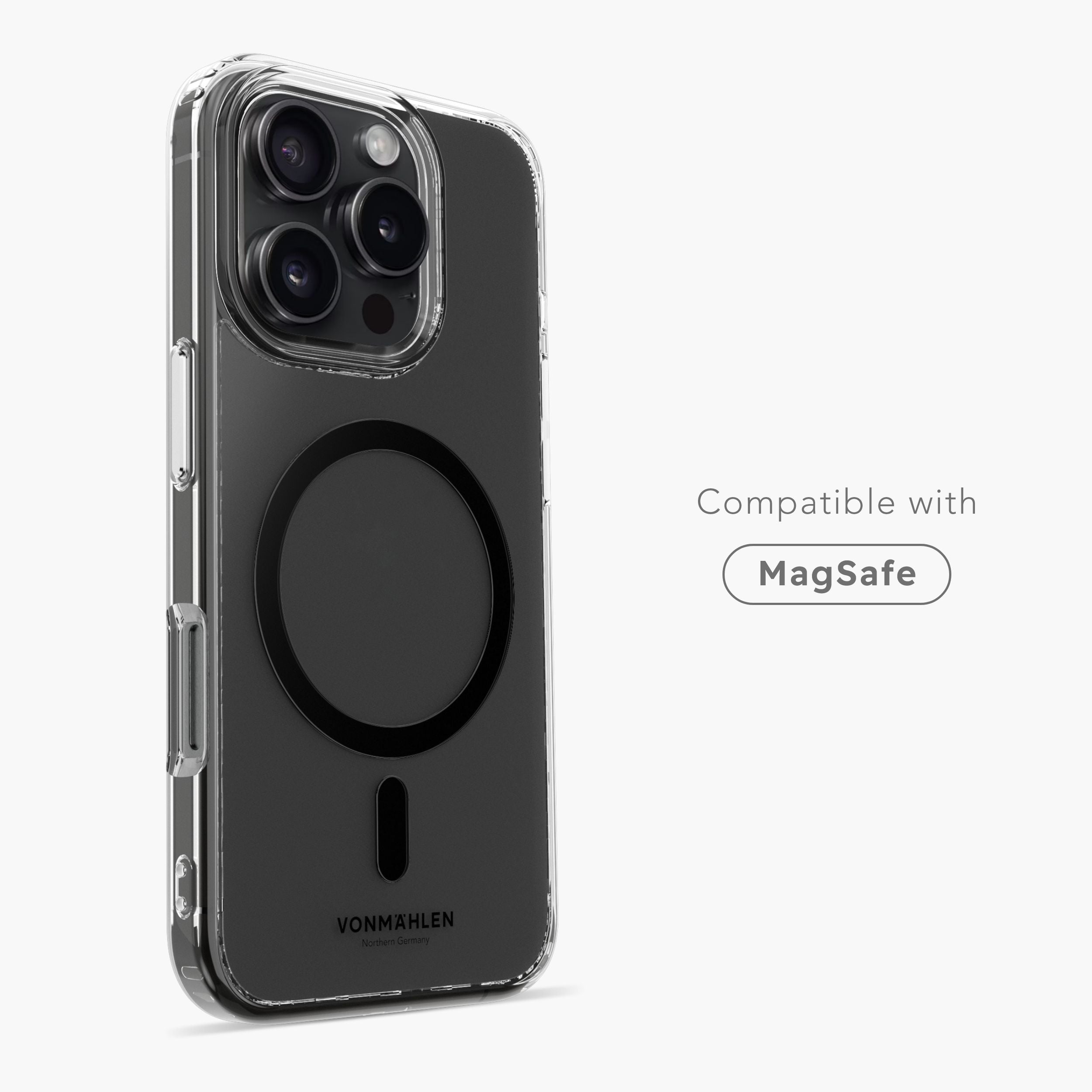 Transparent Case – durchsichtige iPhone-Hülle mit MagSafe und Anti-Gilb-Beschichtung