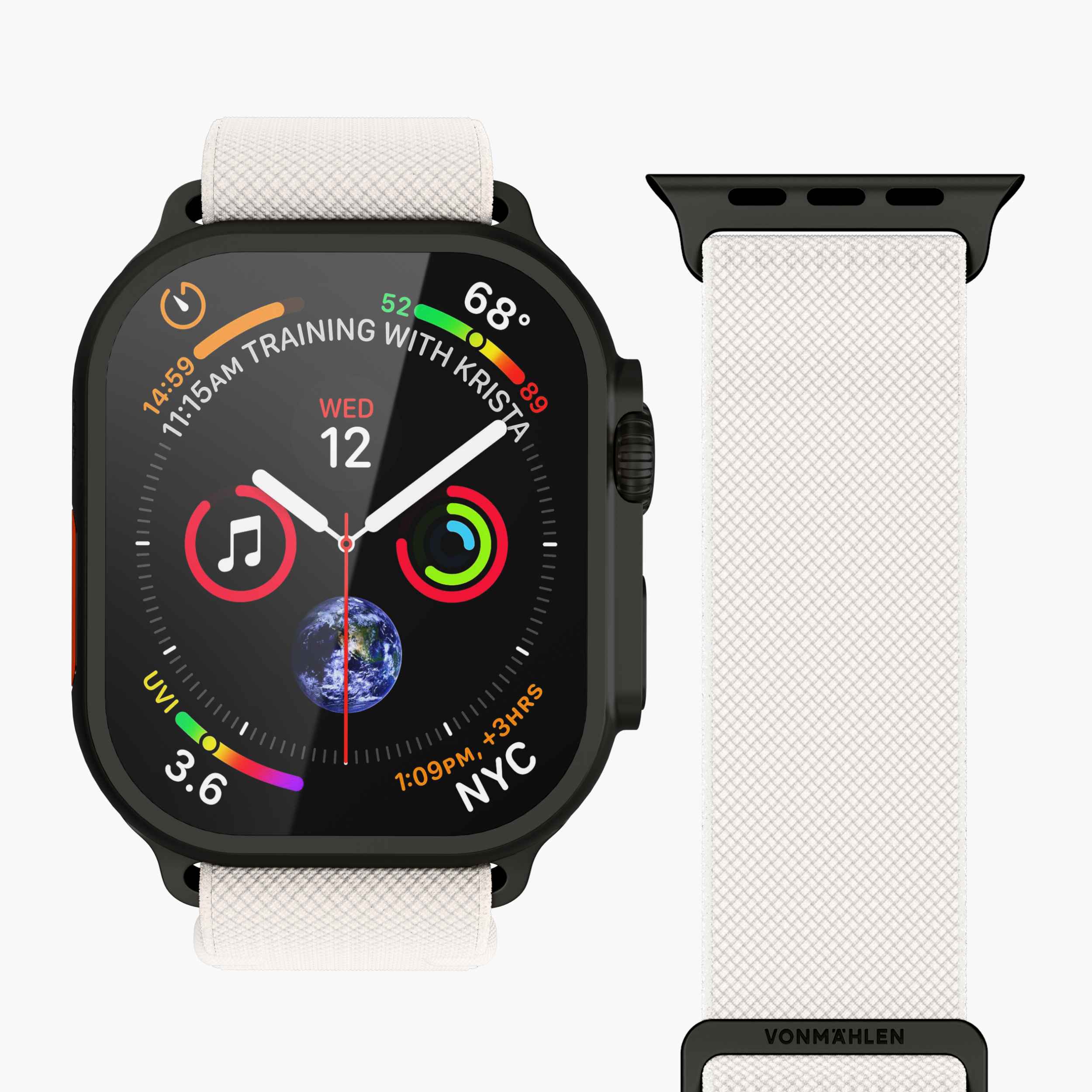 Classic Nylon Loop – komfortables Apple Watch Armband aus weichem Nylon