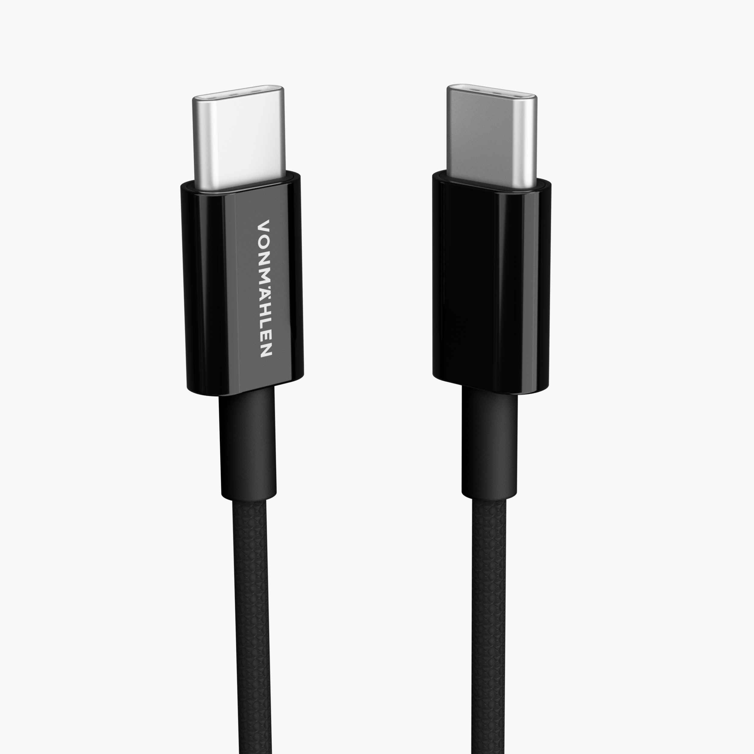 USB-C Charging Cable – schnelles 60 W Ladekabel mit geflochtenem Nylonmantel