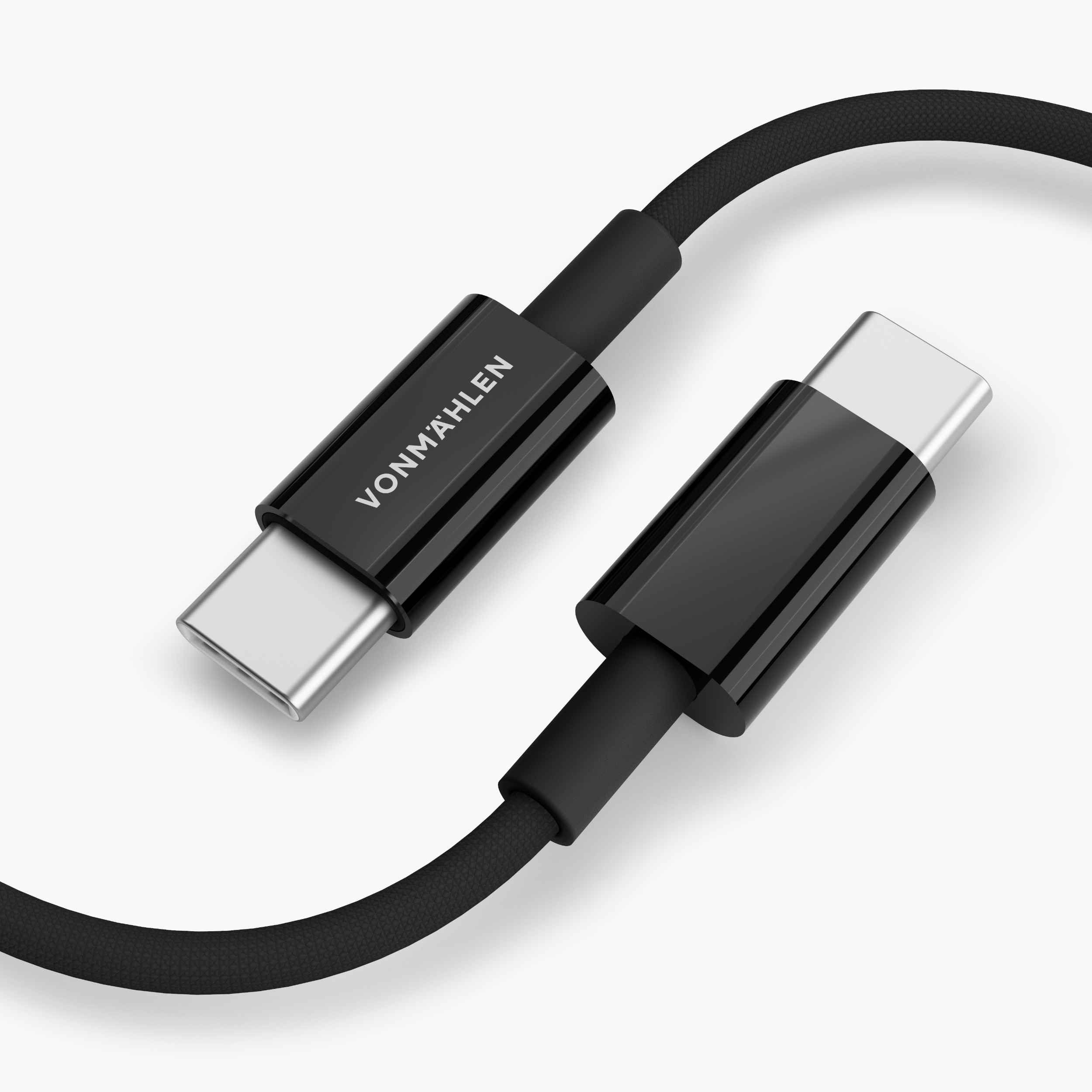 USB-C Charging Cable – schnelles 60 W Ladekabel mit geflochtenem Nylonmantel