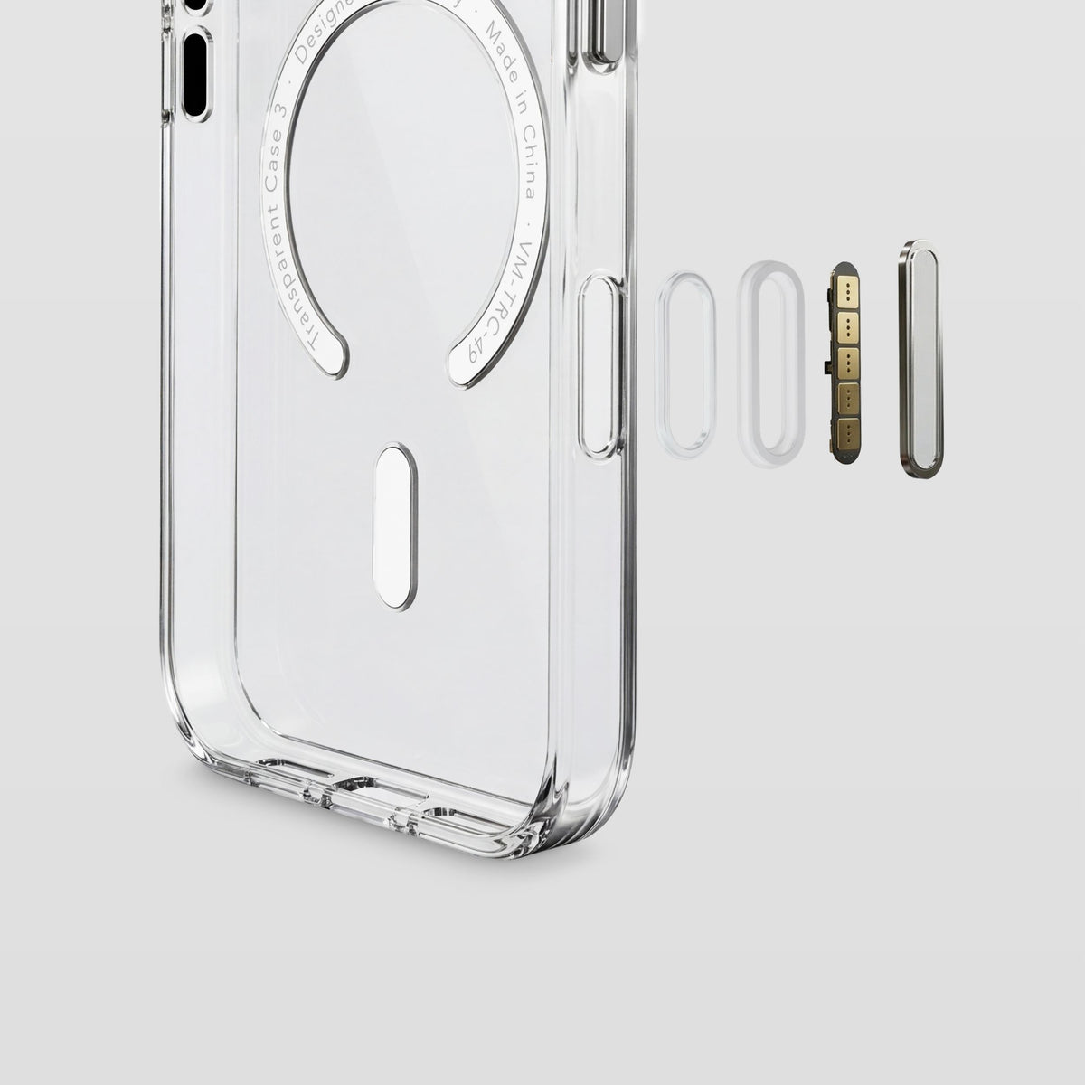 Transparent Case 3 + Kickstand für iPhone 18
