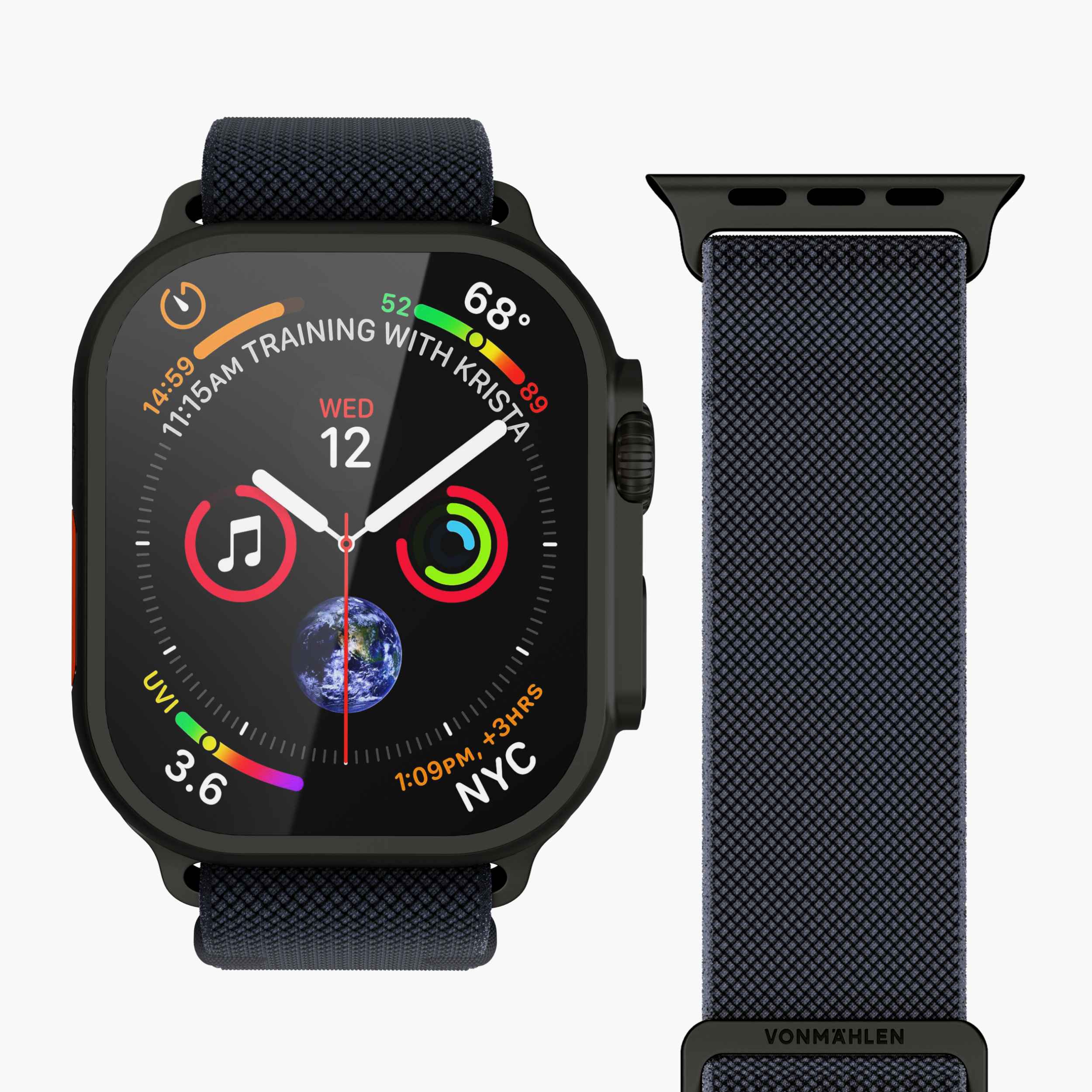 Classic Nylon Loop – komfortables Apple Watch Armband aus weichem Nylon