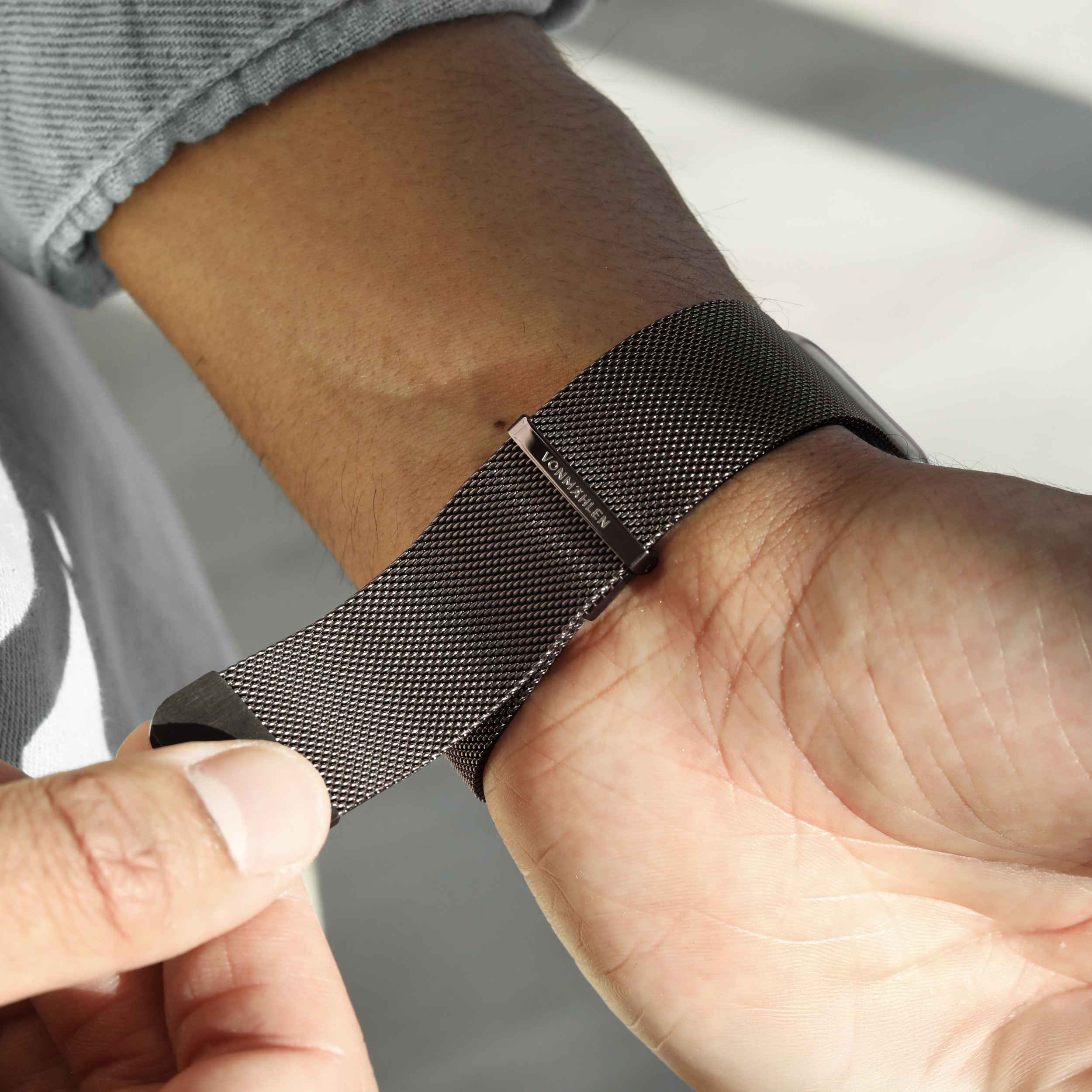 Milanese Loop 2 – stilvolles Apple Watch Edelstahlarmband mit magnetischem Verschluss