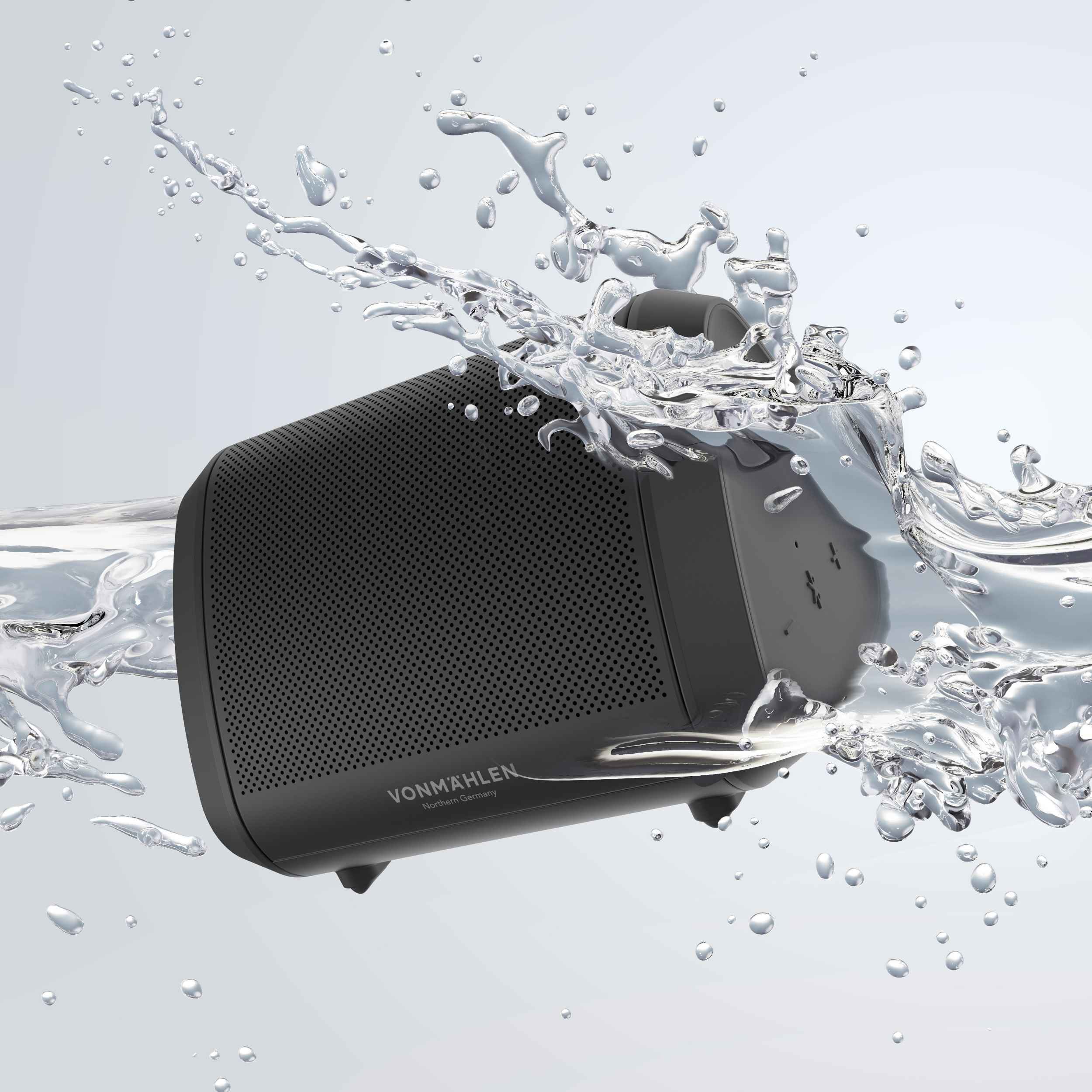 Air Beats Mini – kompakter Bluetooth Lautsprecher mit Mikrofon und 13 Stunden Akkulaufzeit