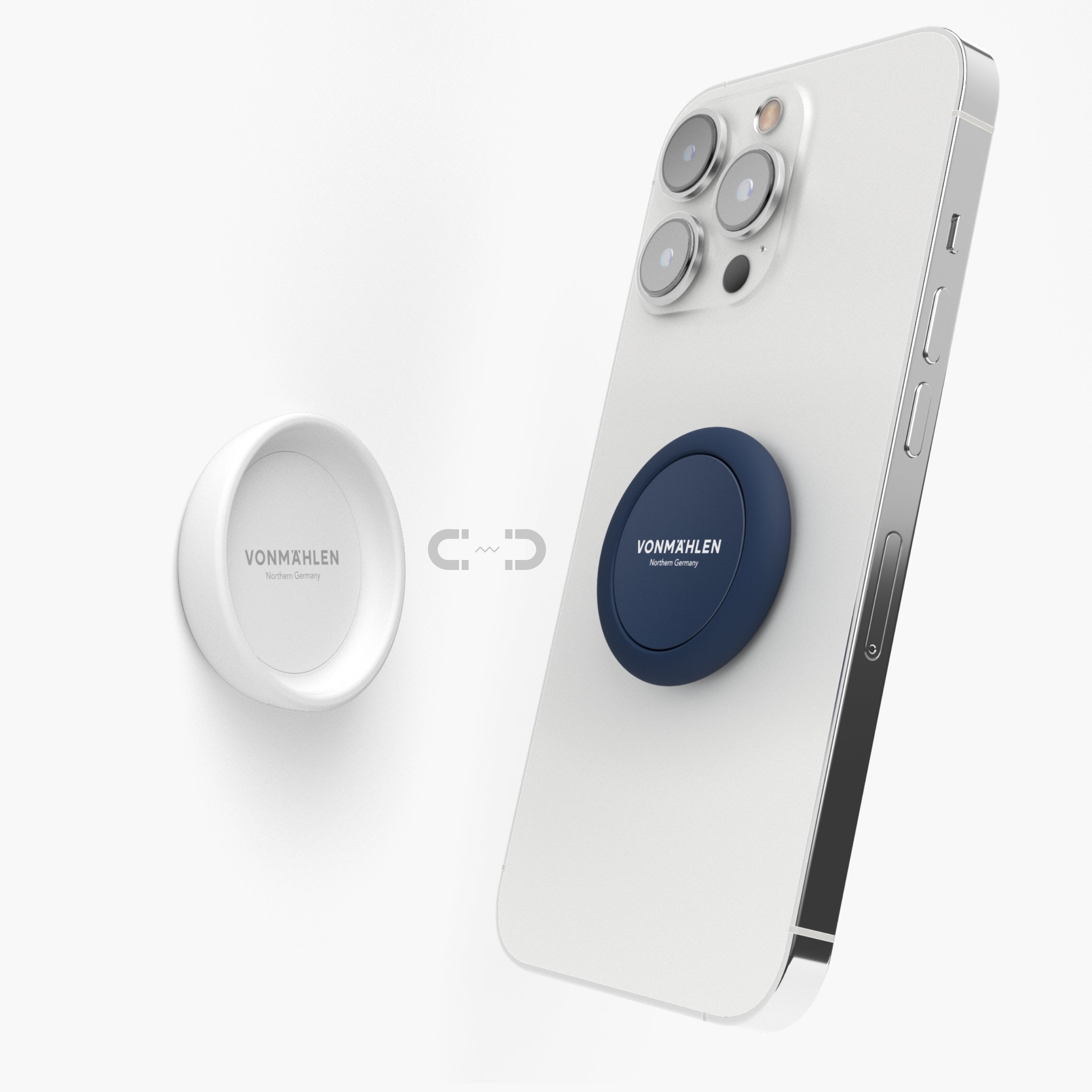 Backflip® – ultraflacher Fingerring für Smartphones mit Stativfunktion und magnetischem Dot