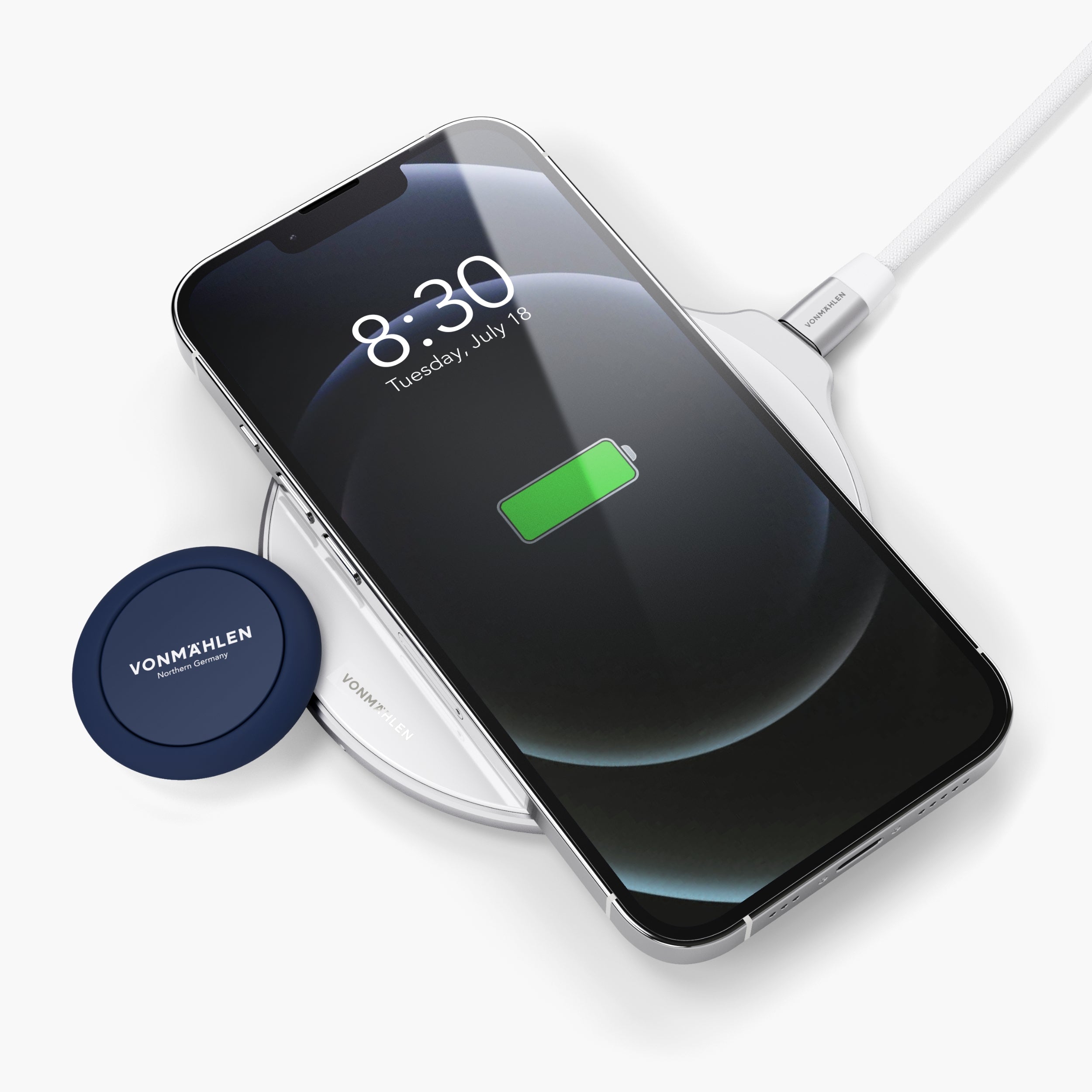 Backflip® – ultraflacher Fingerring für Smartphones mit Stativfunktion und magnetischem Dot