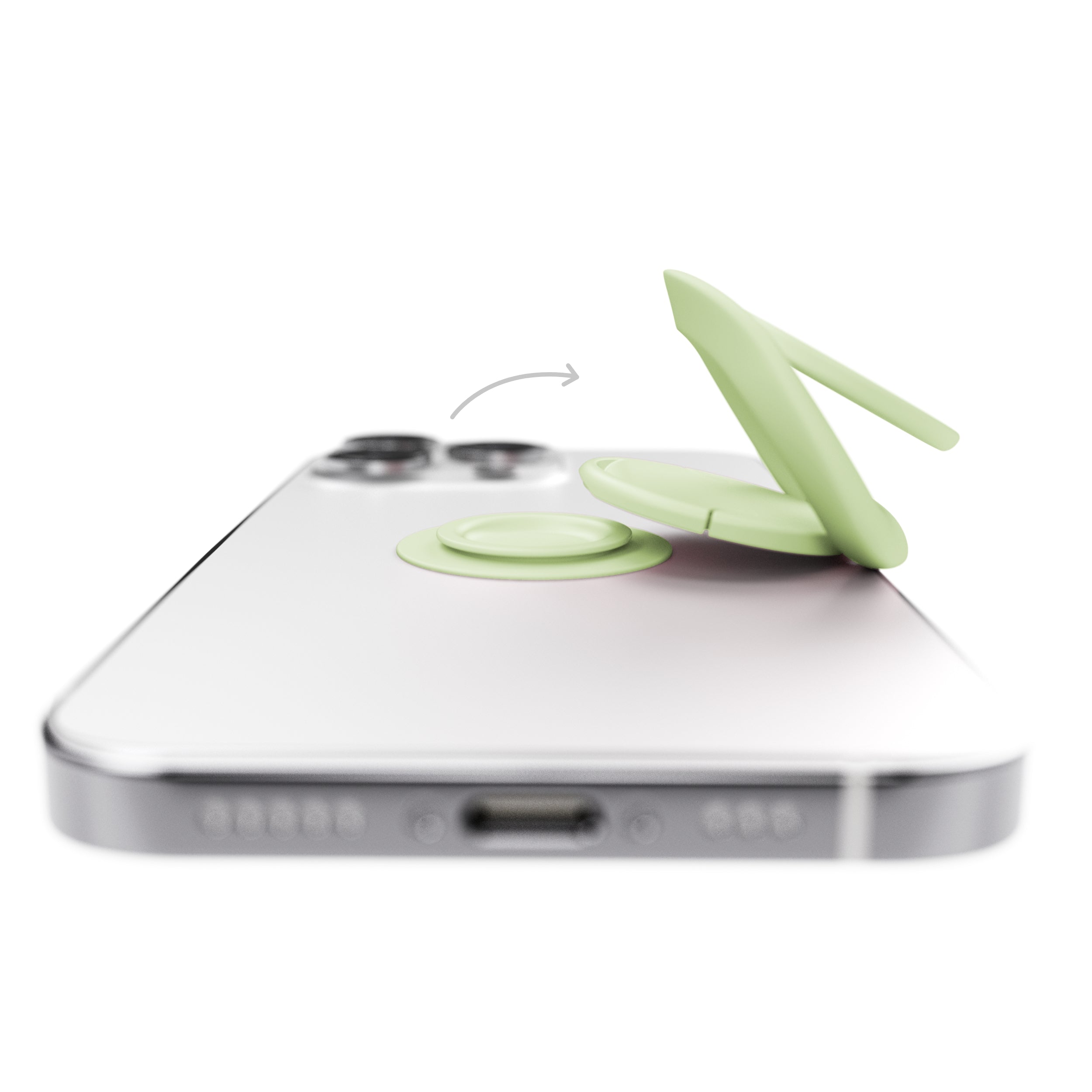 Backflip® Signature – hochwertiger Smartphone-Fingerring mit Stativfunktion und magnetischem Dot