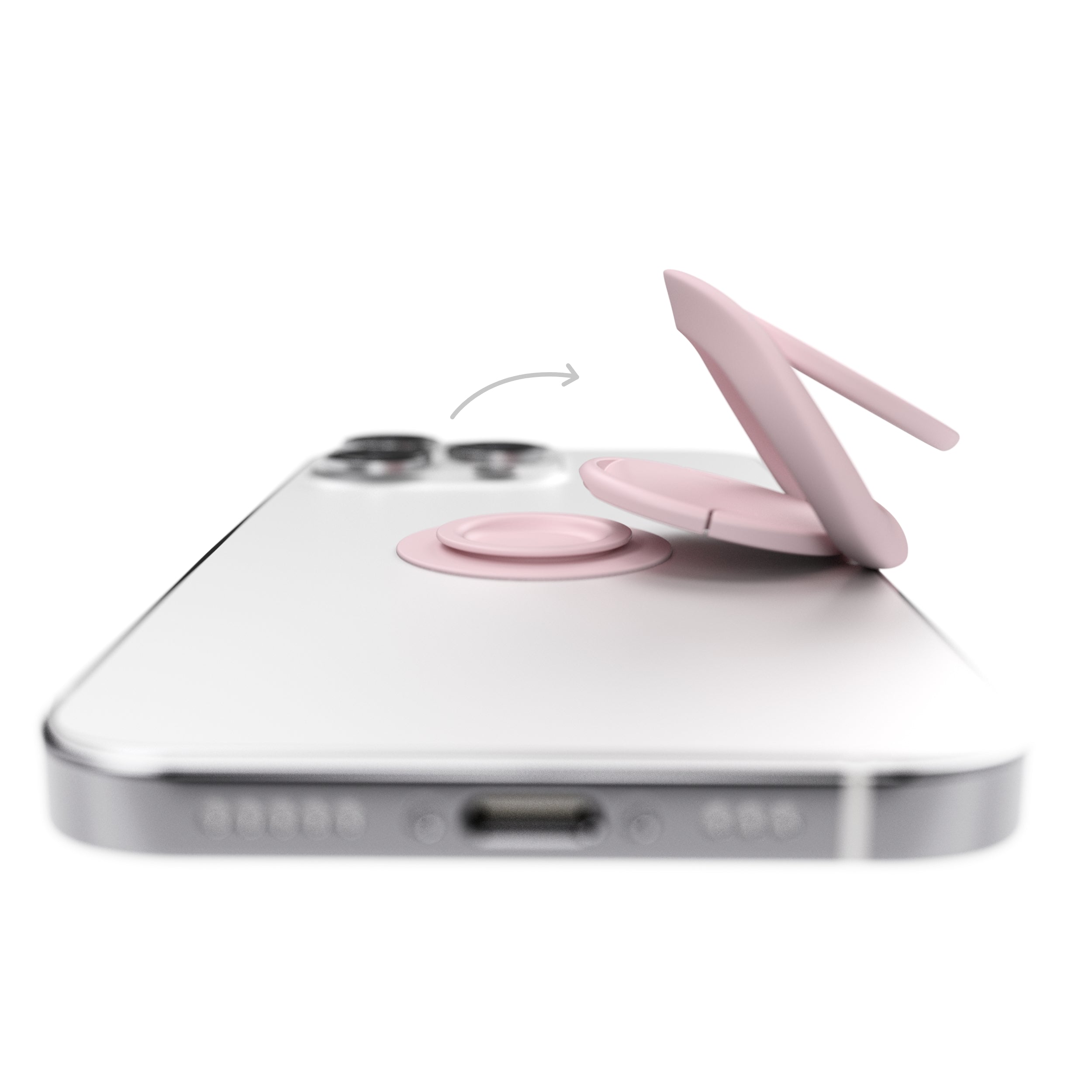 Backflip® Signature – hochwertiger Smartphone-Fingerring mit Stativfunktion und magnetischem Dot