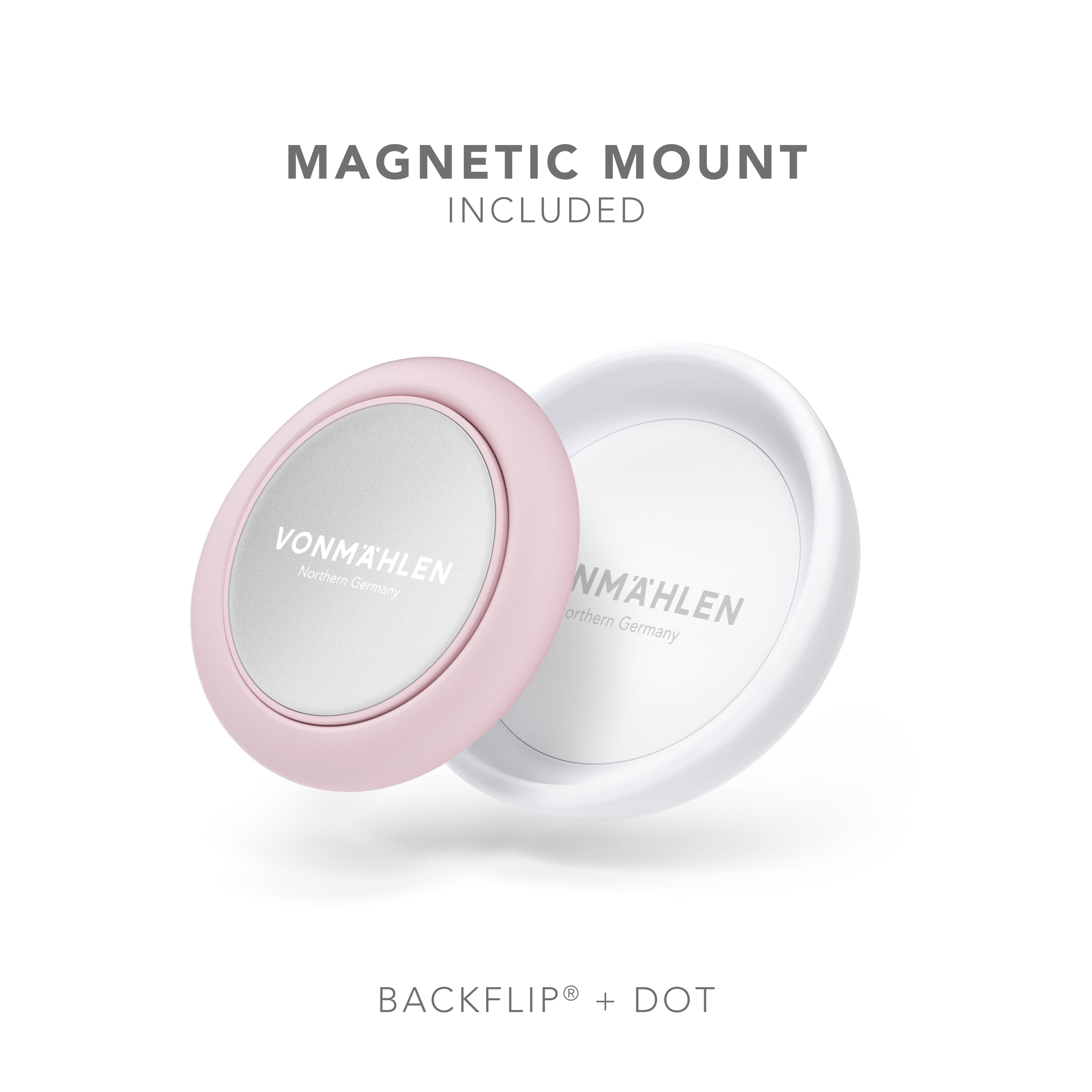 Backflip® Signature – hochwertiger Smartphone-Fingerring mit Stativfunktion und magnetischem Dot