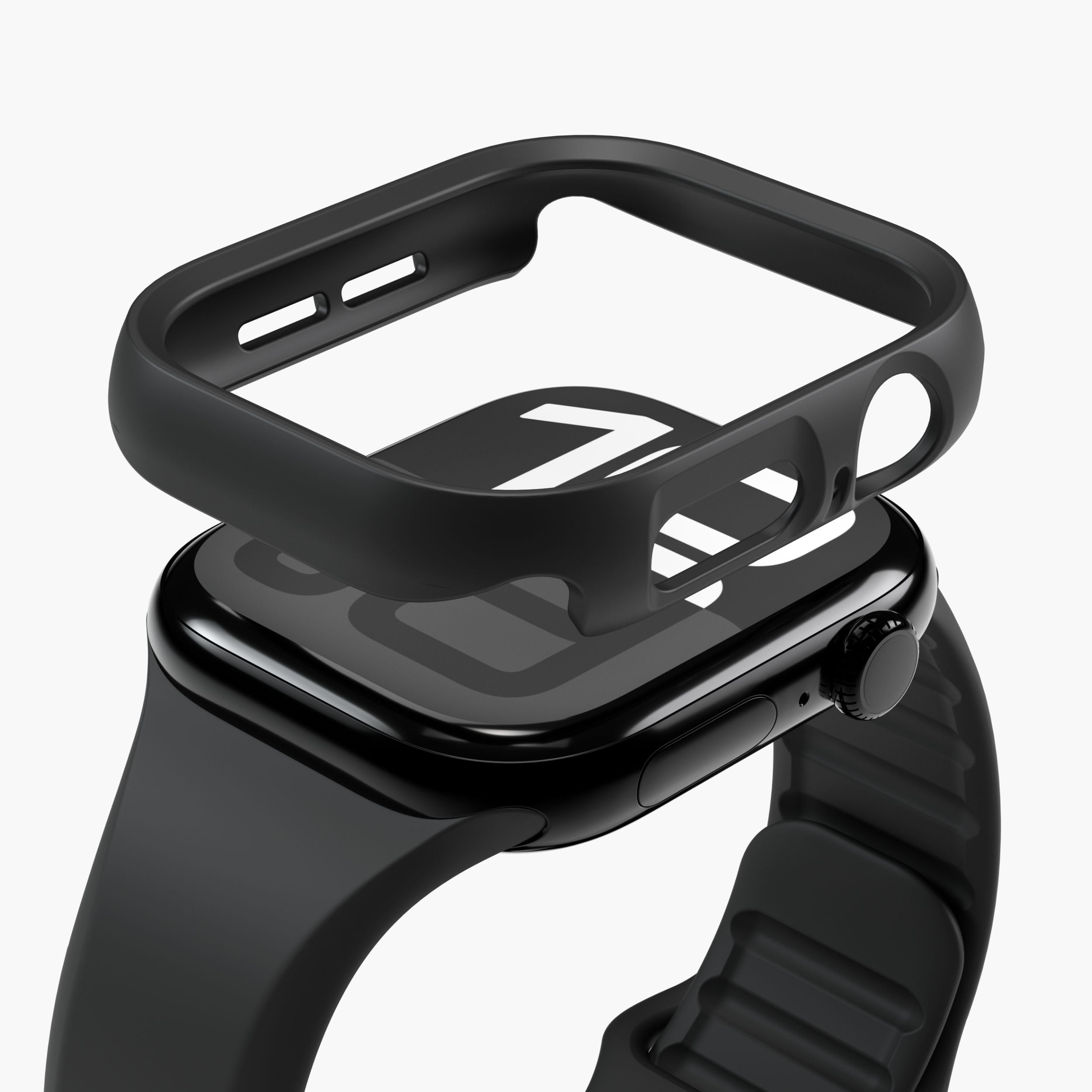 Schlanker 360° Schutz aus recyceltem Polycarbonat für Apple Watch