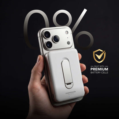 MagSafe Powerbank Evergreen Mag 10000 mit Kickstand für iPhone