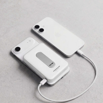 MagSafe Powerbank Evergreen Mag 10000 mit Kickstand für iPhone