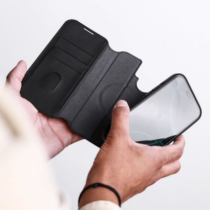 Vegan Leather Folio for iPhone 17