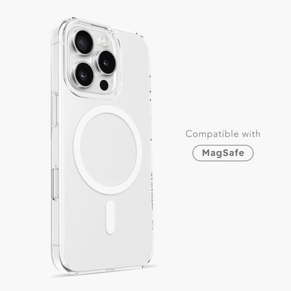 Transparent Case Pro – transparente iPhone-Hülle mit gehärtetem Glas & MagSafe