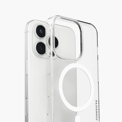 Transparent Case Pro – transparente iPhone-Hülle mit gehärtetem Glas & MagSafe