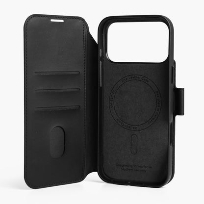 Vegan Leather Folio for iPhone 17
