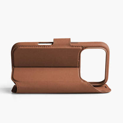 Vegan Leather Folio for iPhone 17
