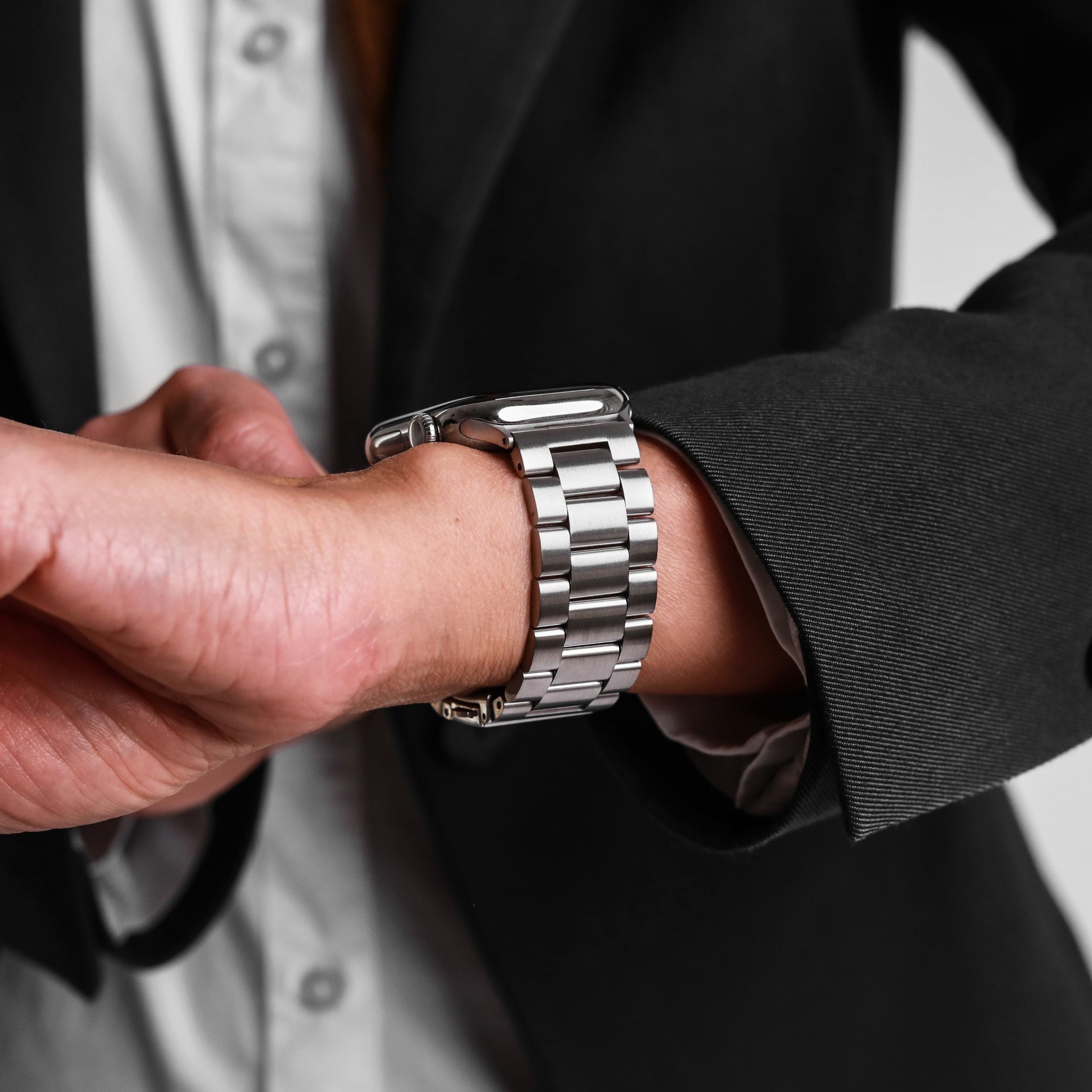 Link Bracelet 2 – Premium Edelstahlarmband für Apple Watch – Vonmählen